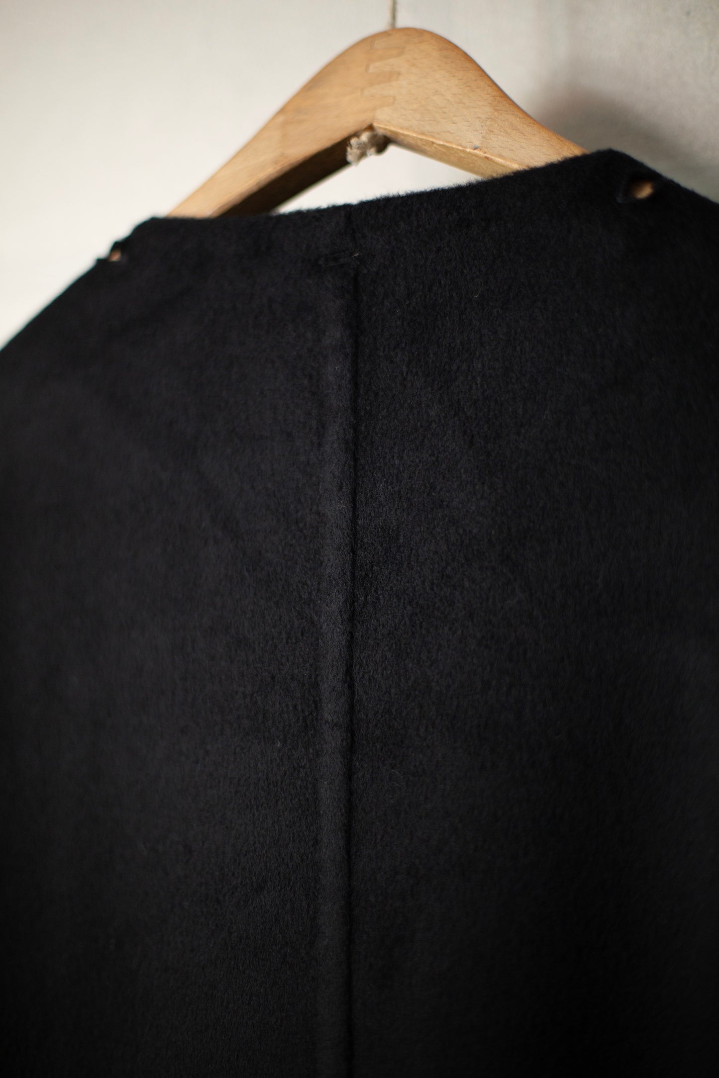 BLACK DOUBLE FACE CHRIS COAT