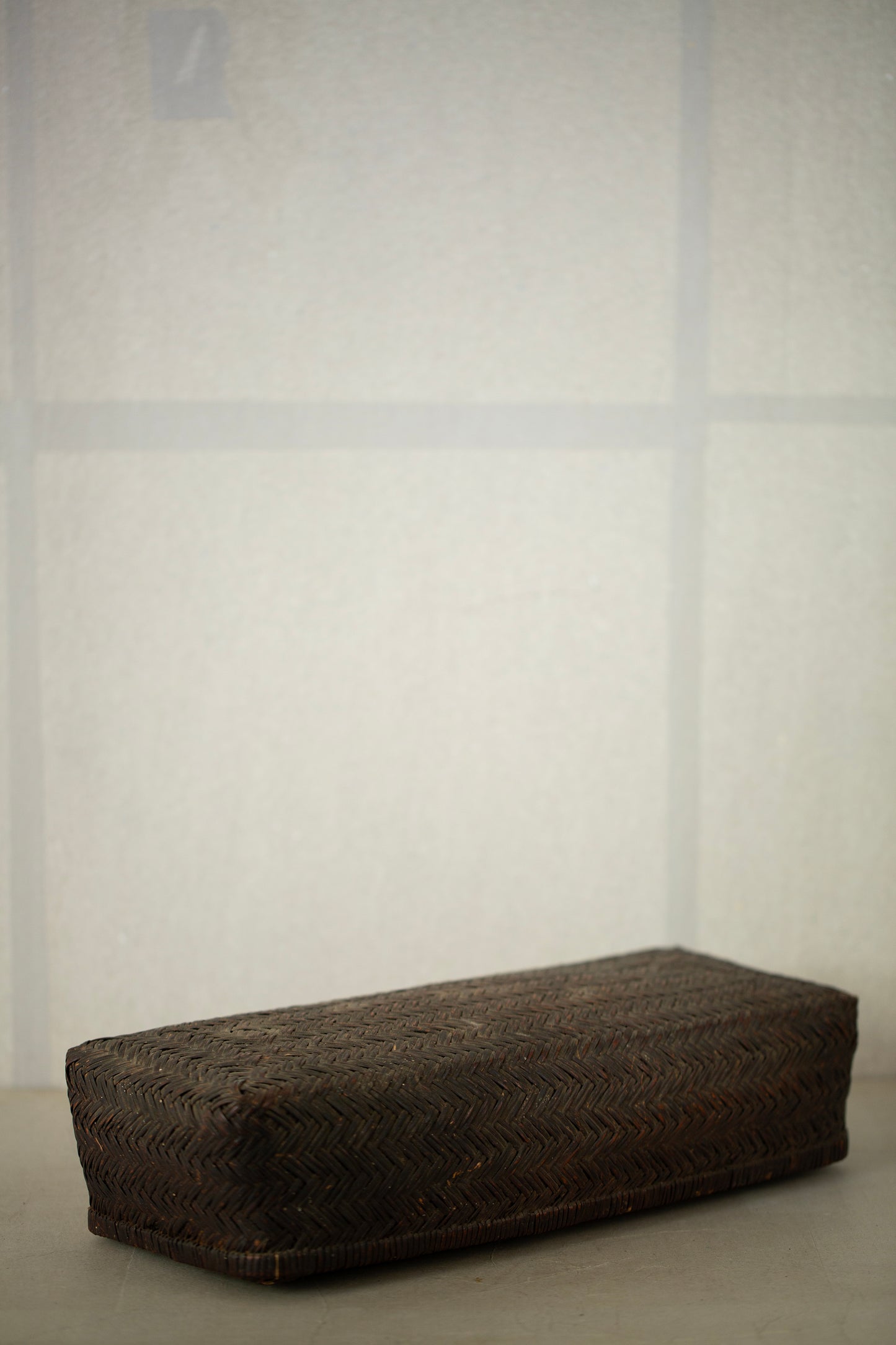 Rattan storage basket