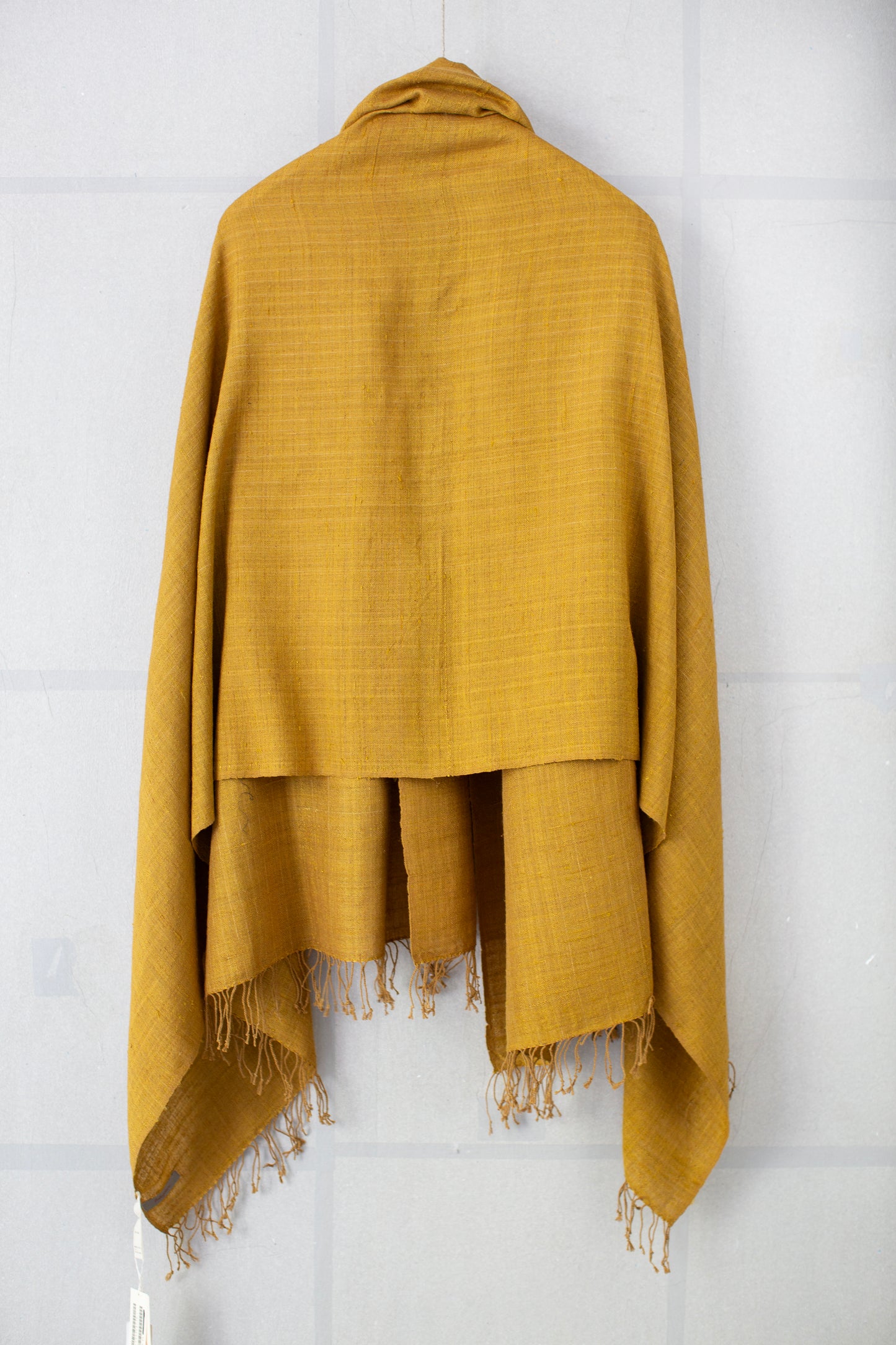 Ochre silk stole