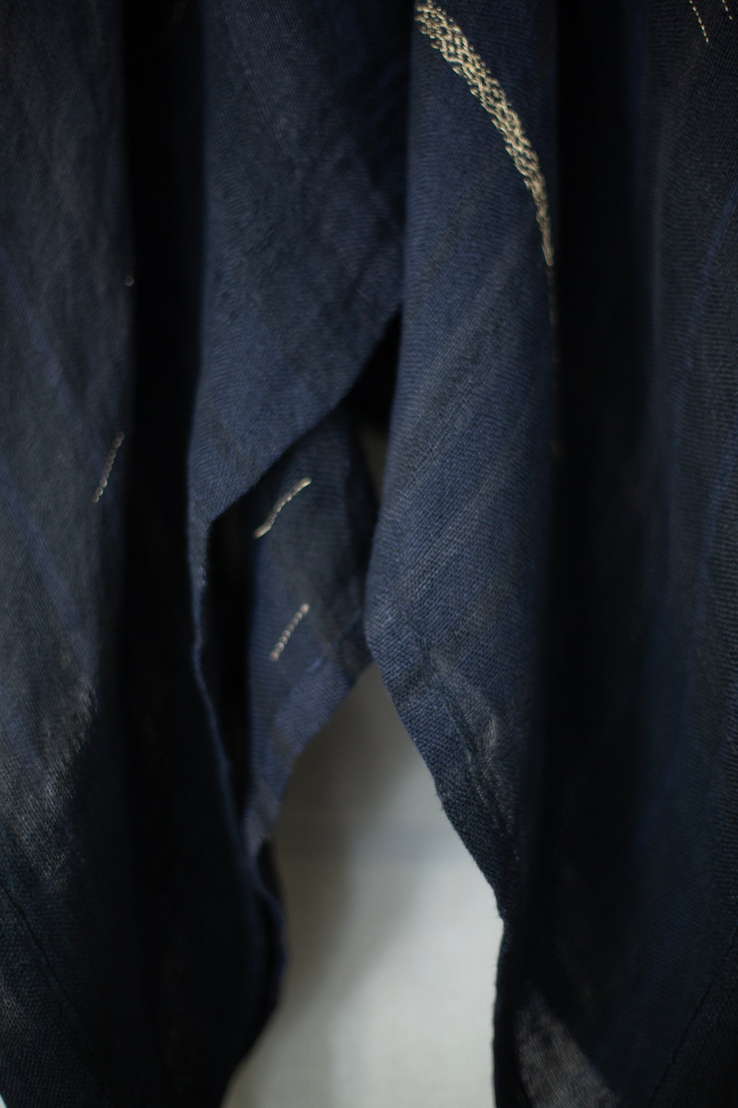 Hand woven short bubu tunic