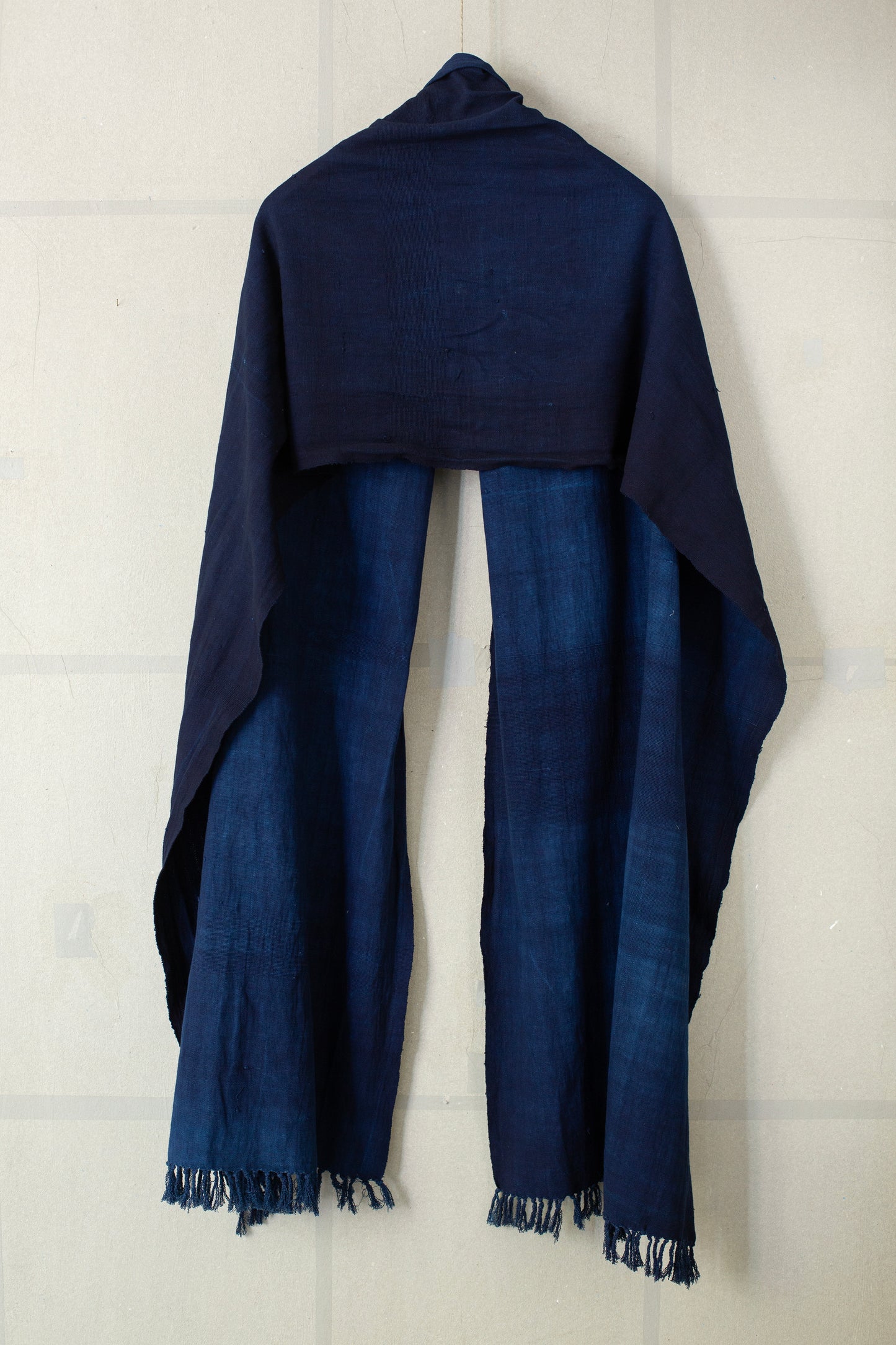 Nigerian Handwoven Hand-indigo-dyed Scarf