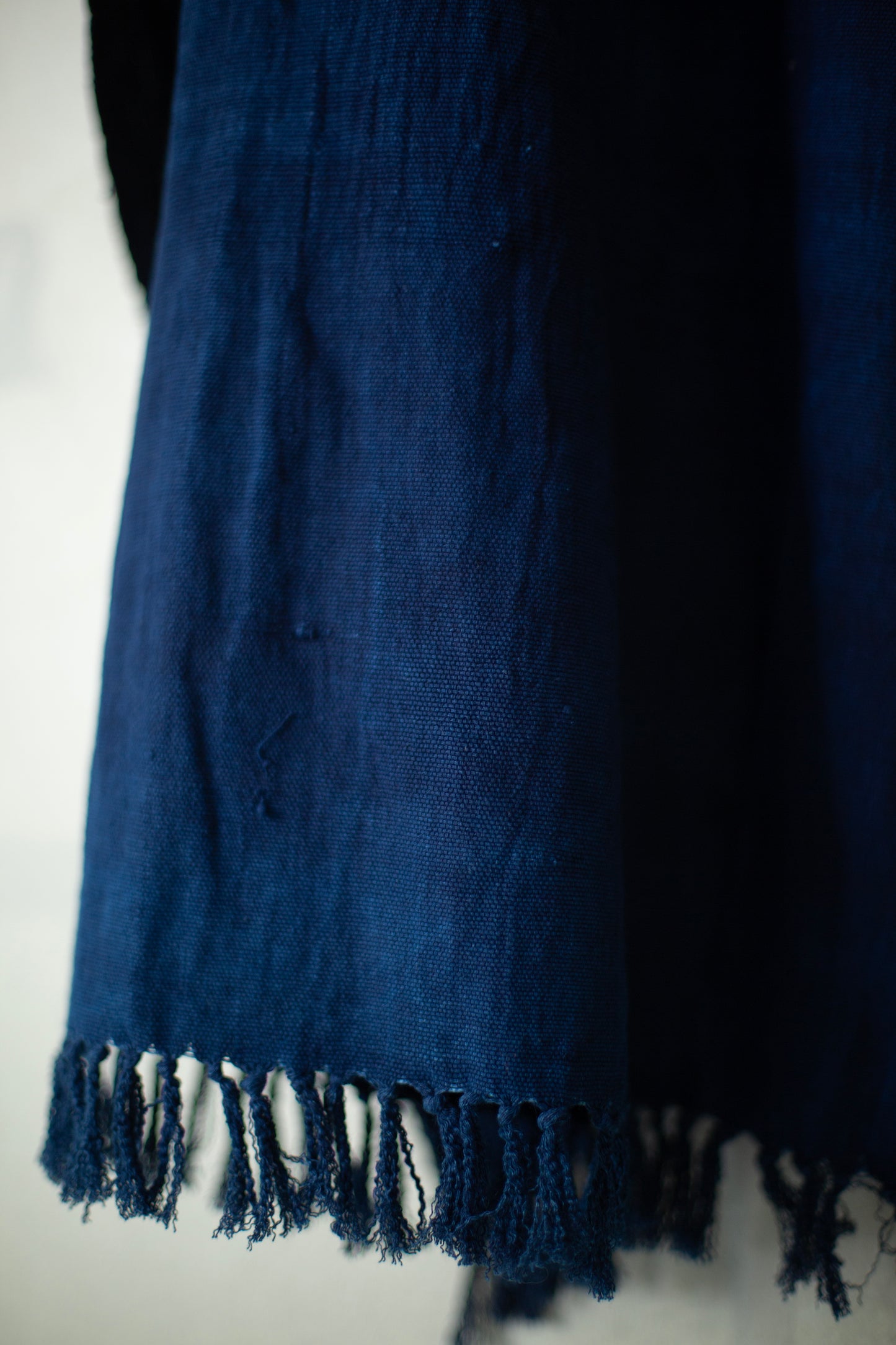 Nigerian Handwoven Hand-indigo-dyed Scarf