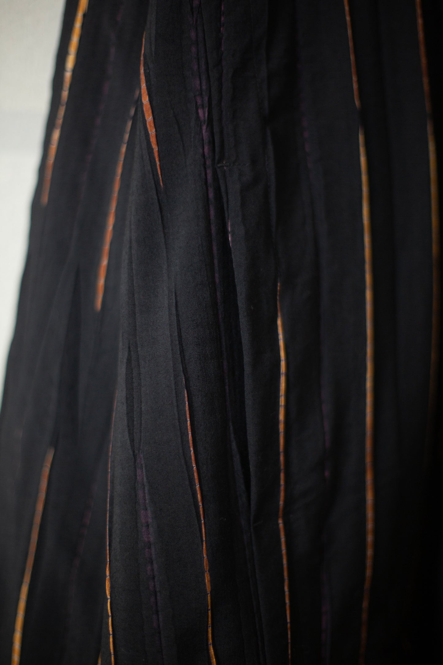 JACKET#53 - BLACK FLAME SHIBORI