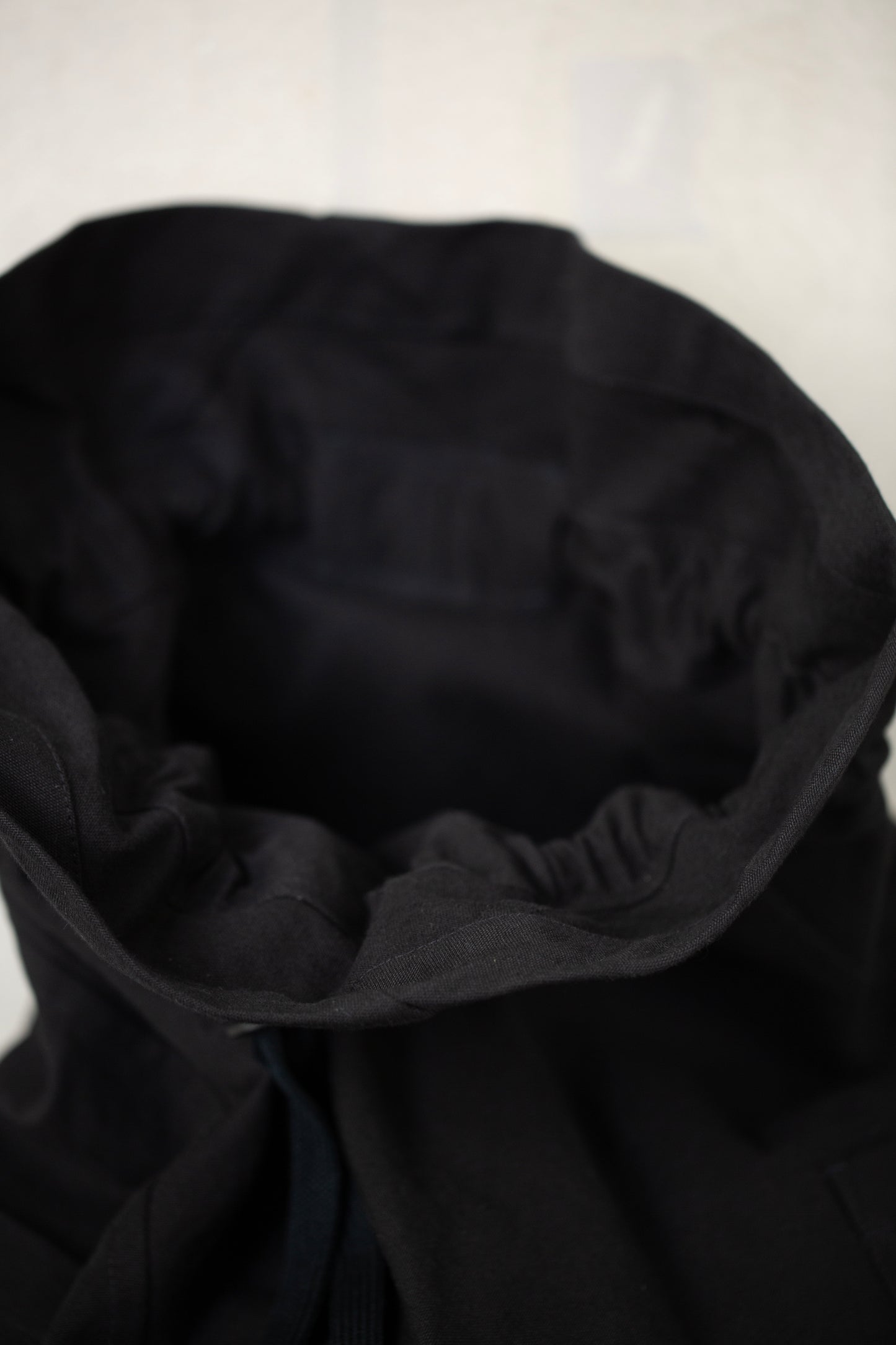 BAG#40 - PAPER COTTON CANVAS BLACK