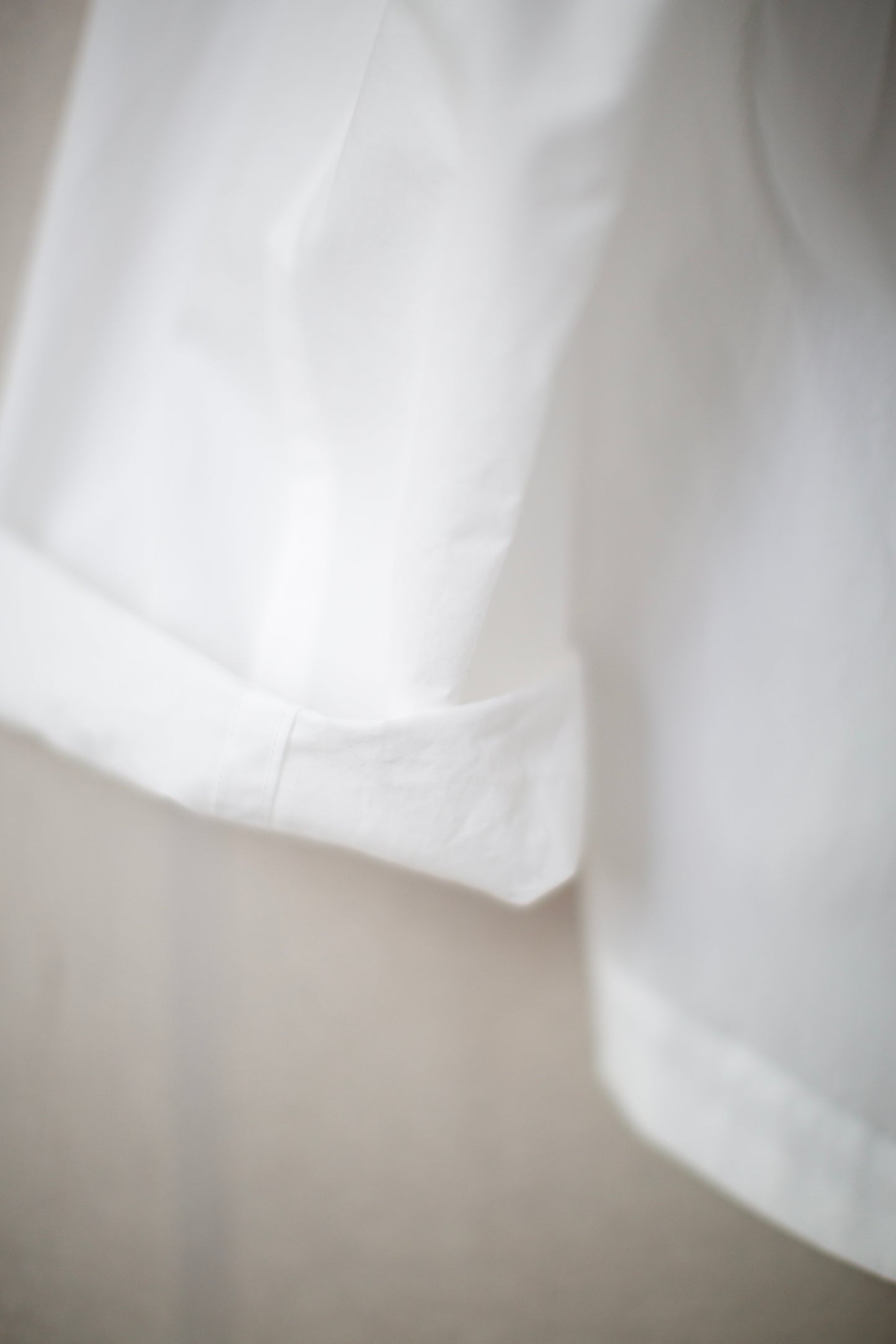TUNIC#43 - POWDER COTTON TYPEWRITER OFF WHITE