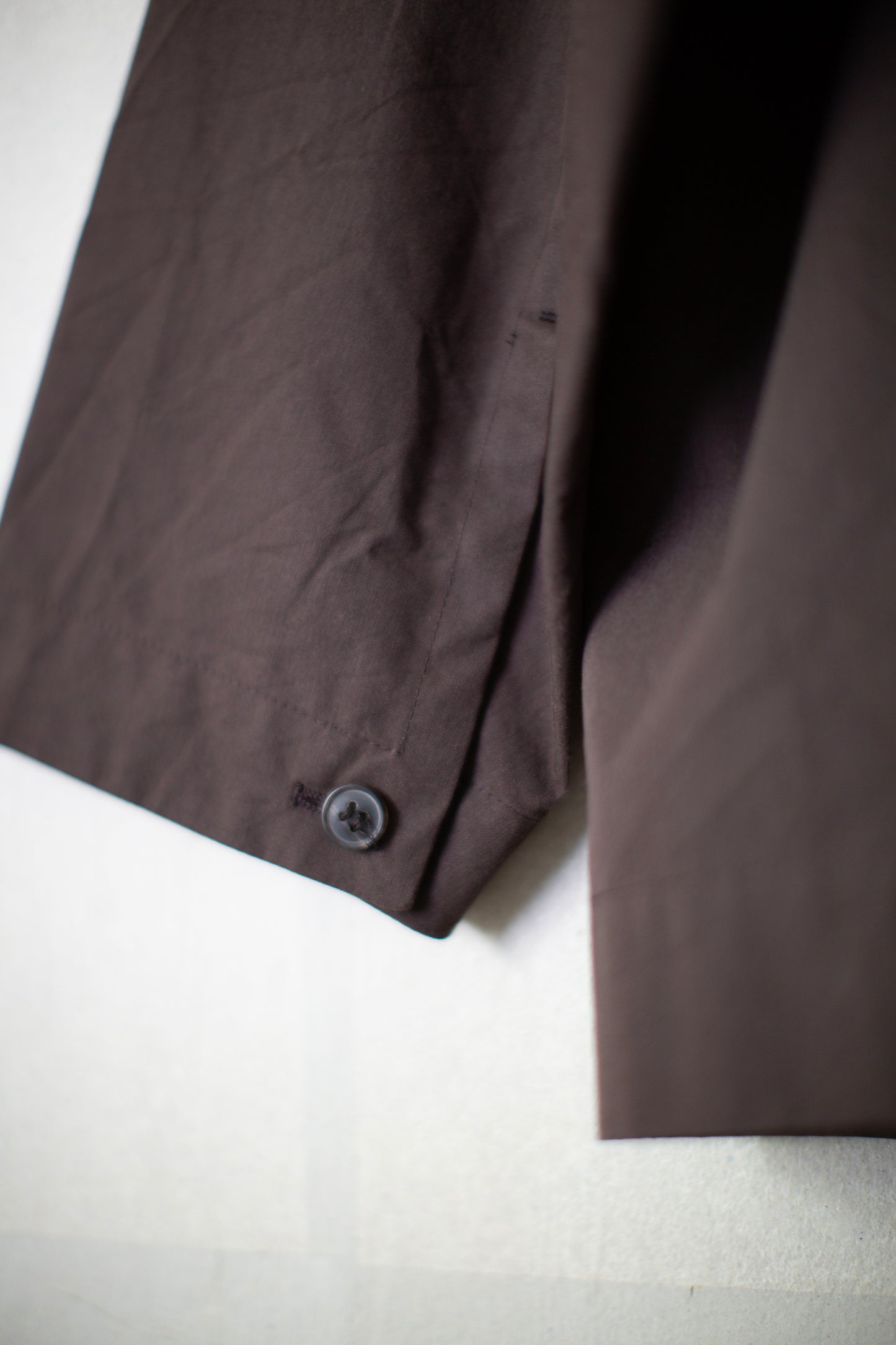 JACKET#63 - COTTON SILK CANVAS OLD MAHOGANY