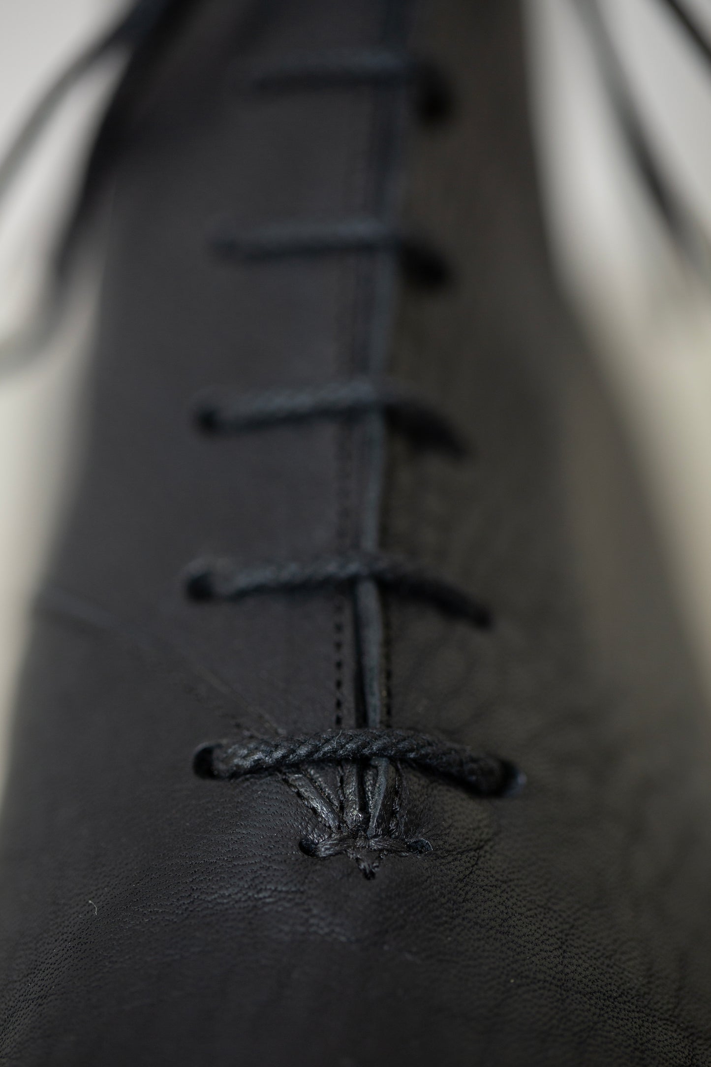 Handmade Black leather Mckay Ankleboots