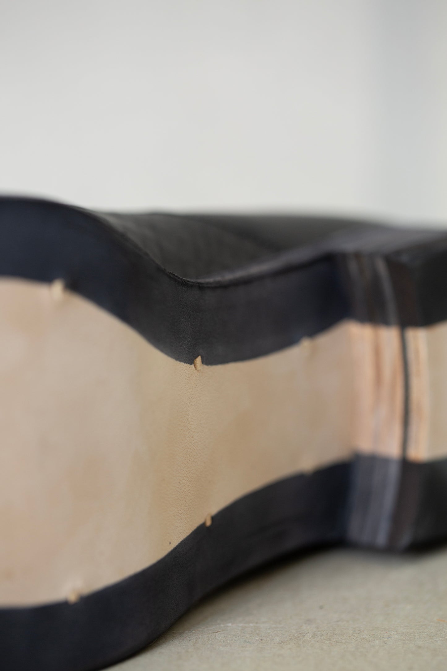 Handmade Black leather Mckay Ankleboots