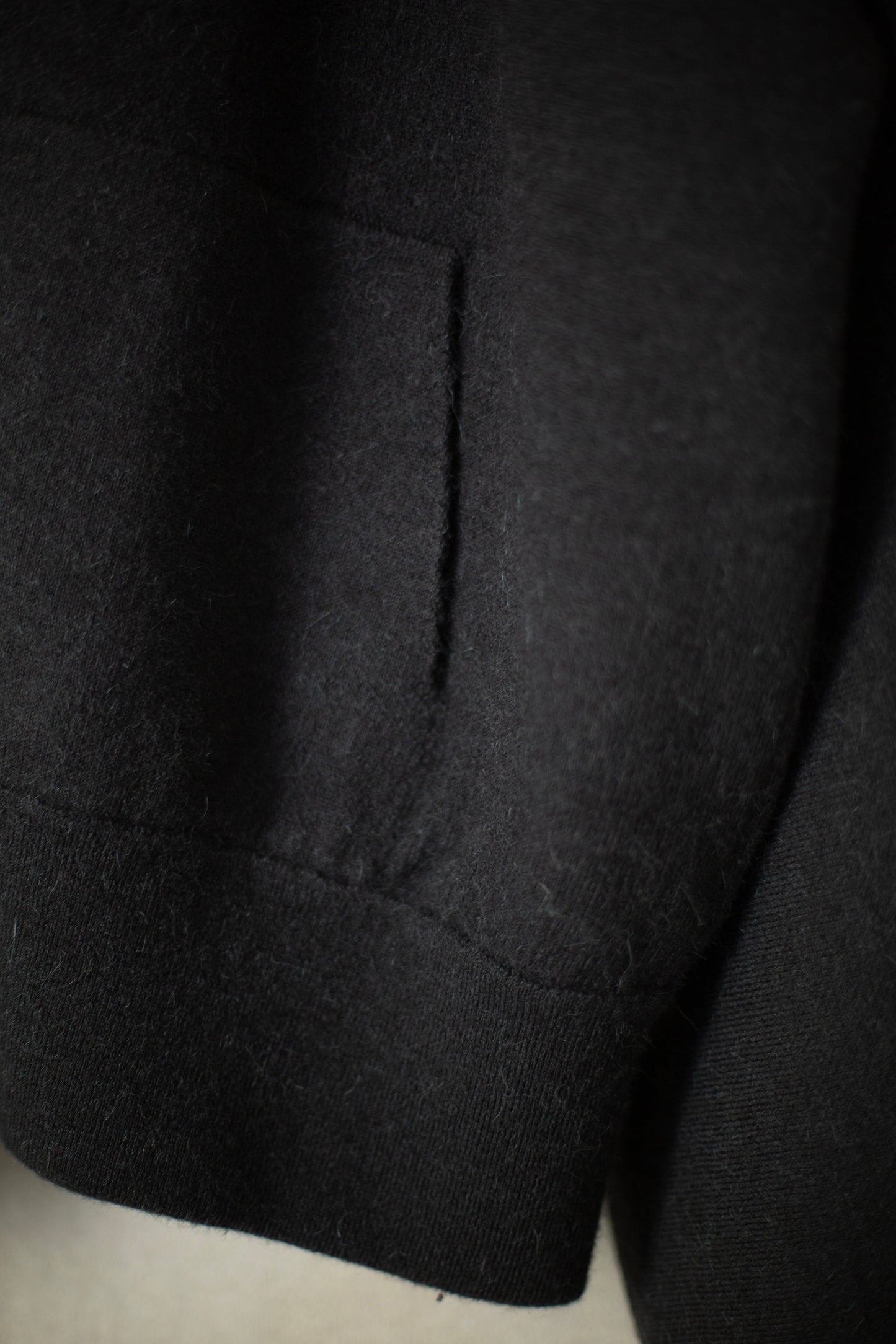 Ink double knit bomber