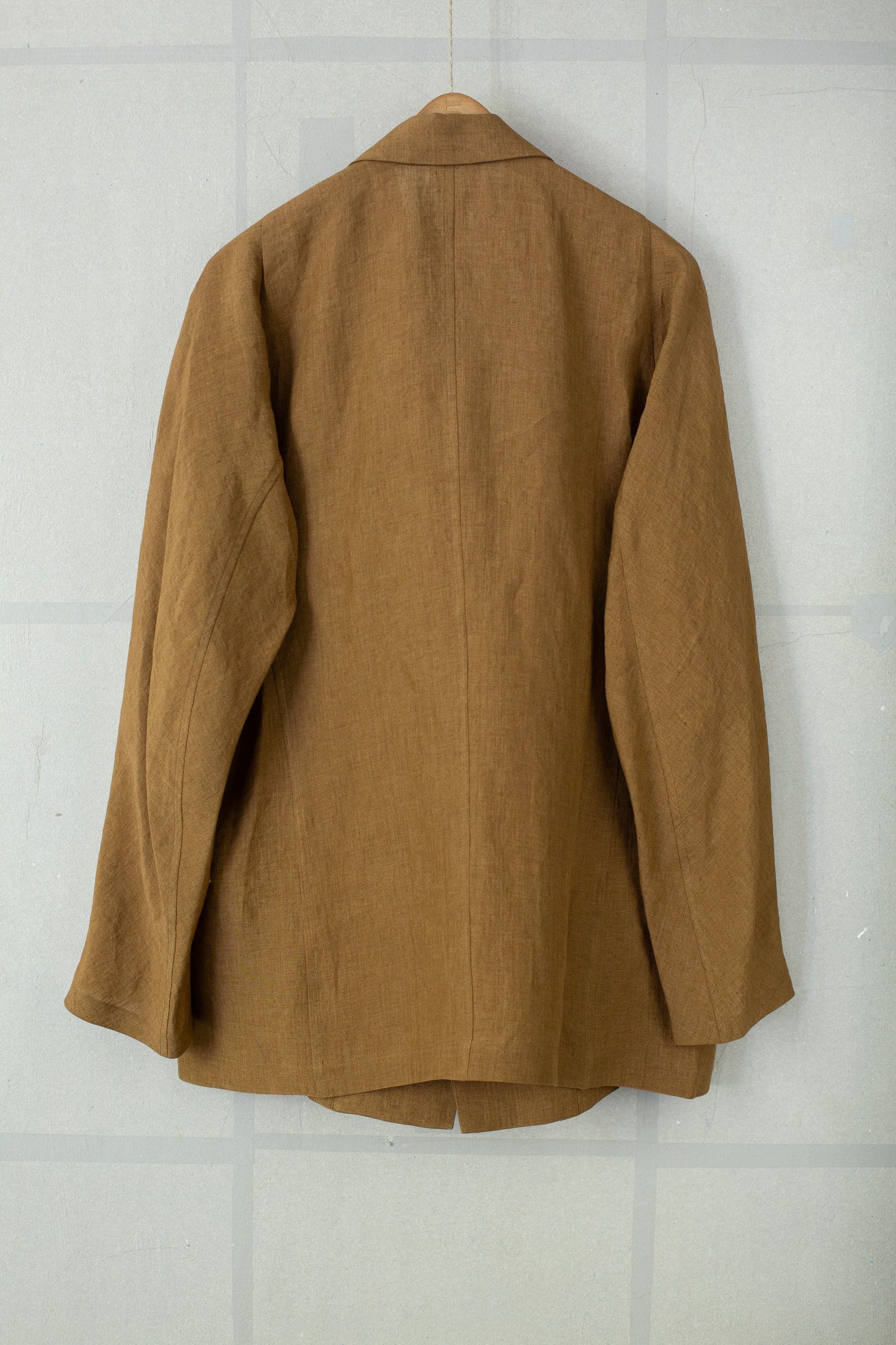Ochre linen jacket