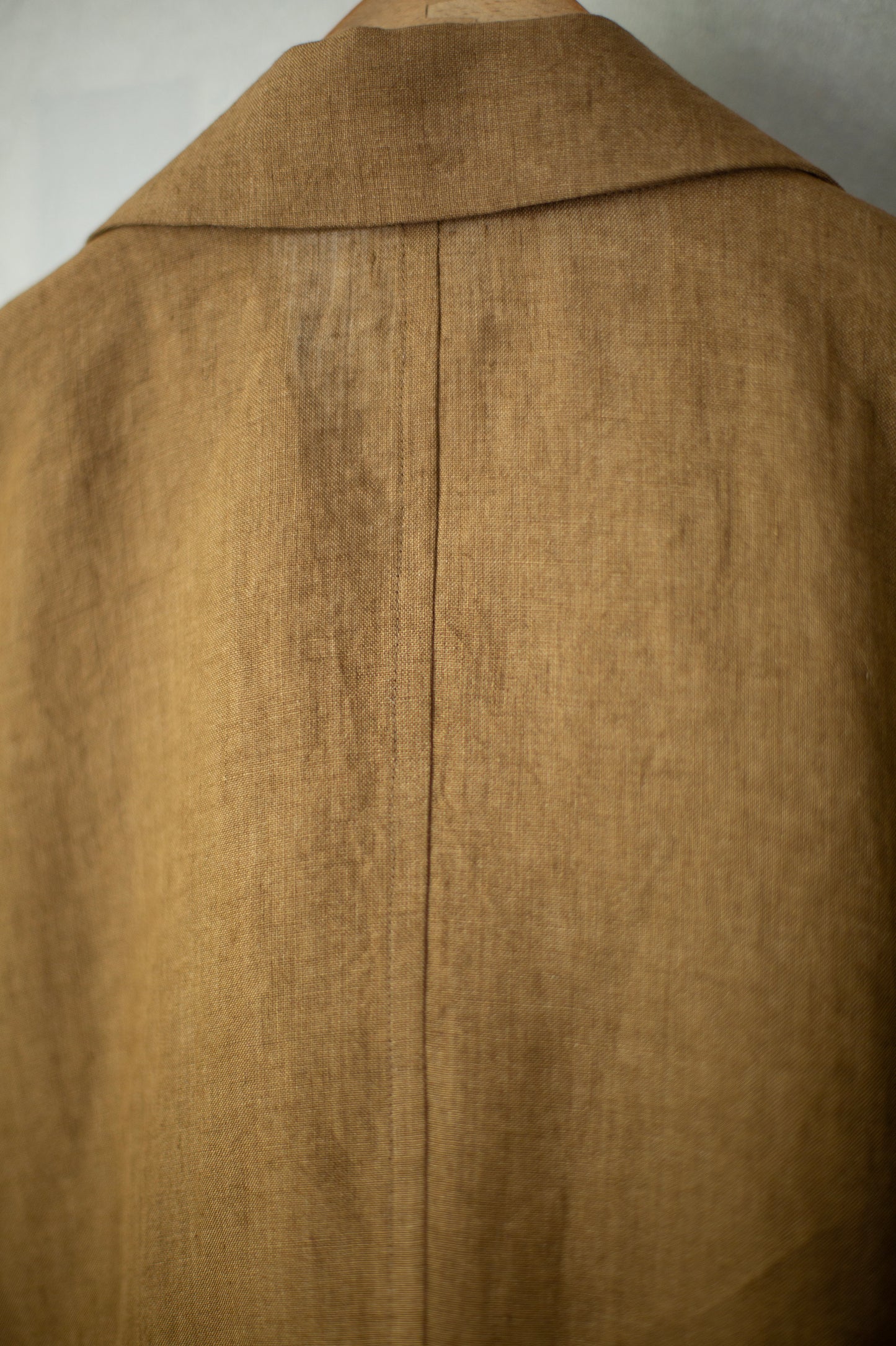 Ochre linen jacket