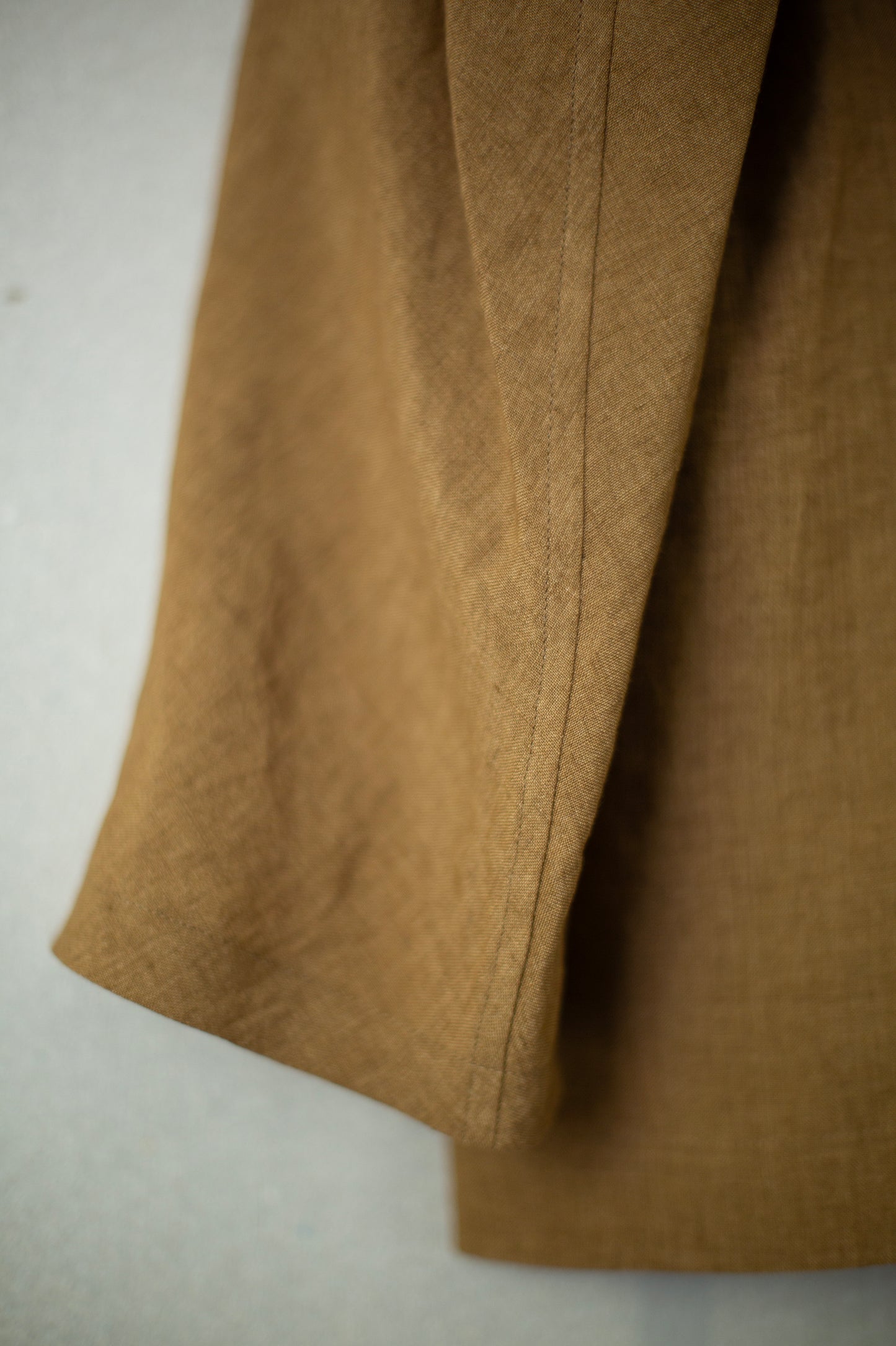 Ochre linen jacket