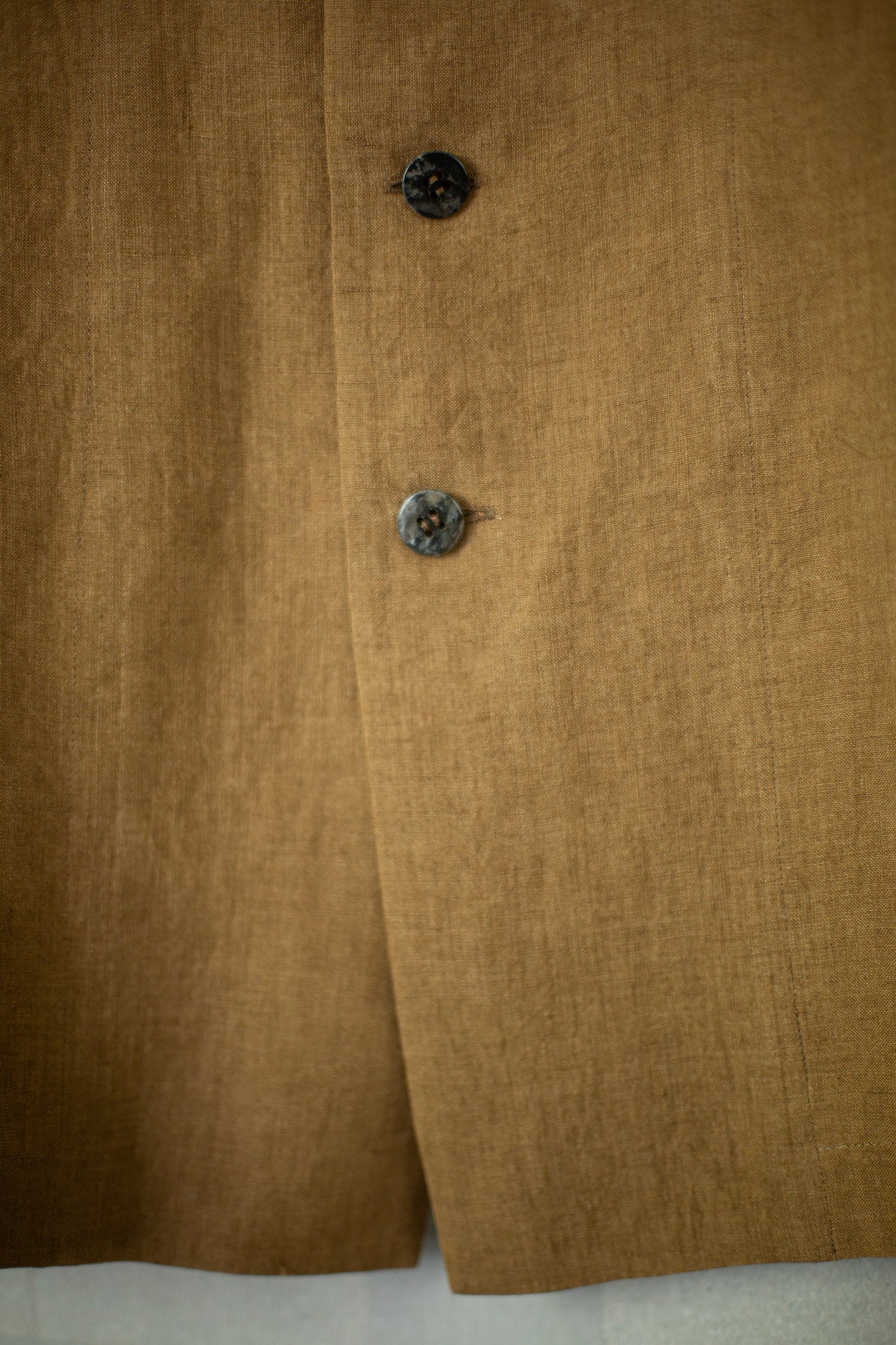 Ochre linen jacket