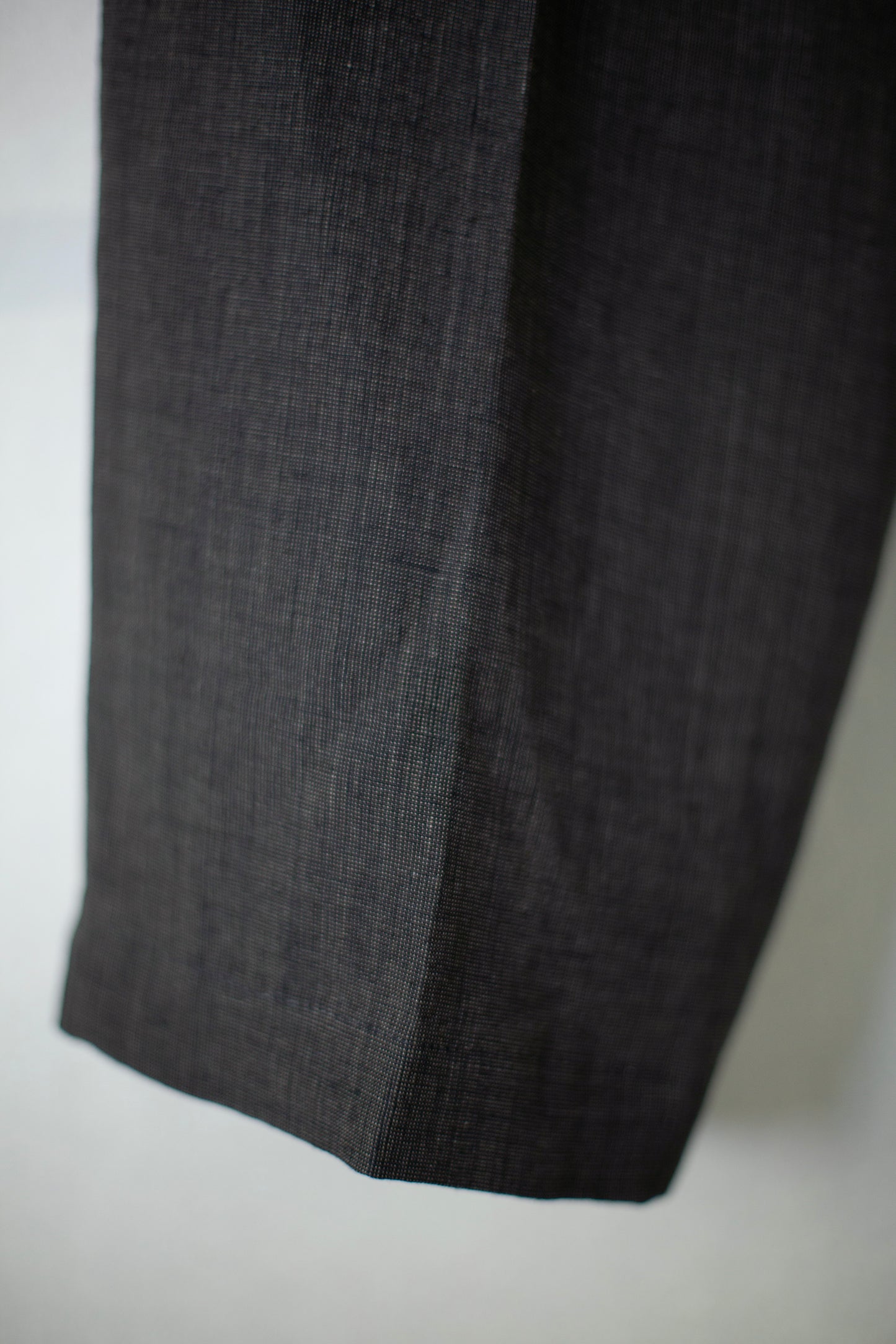 Dark grey linen trousers