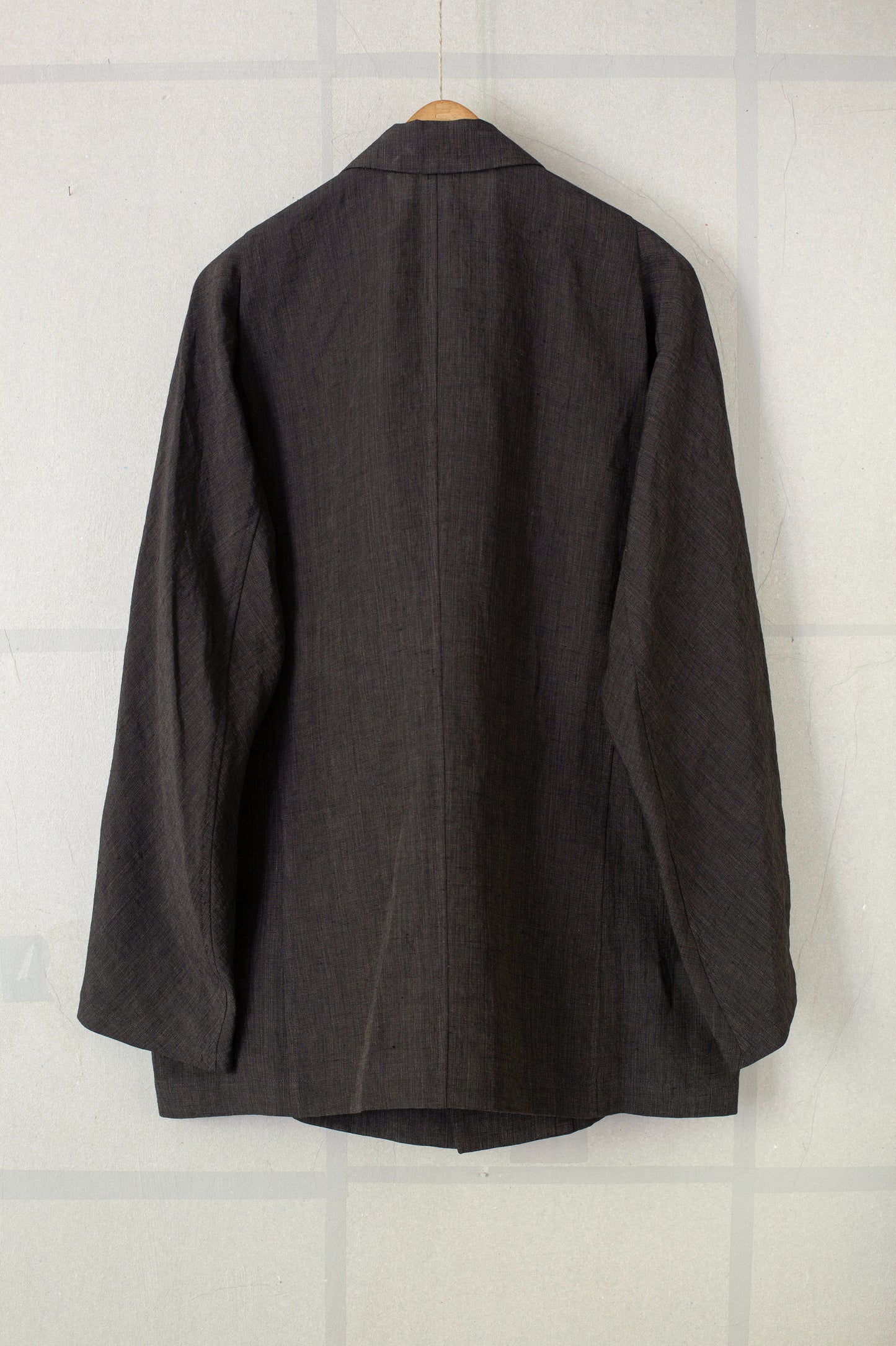 Dark grey linen jacket