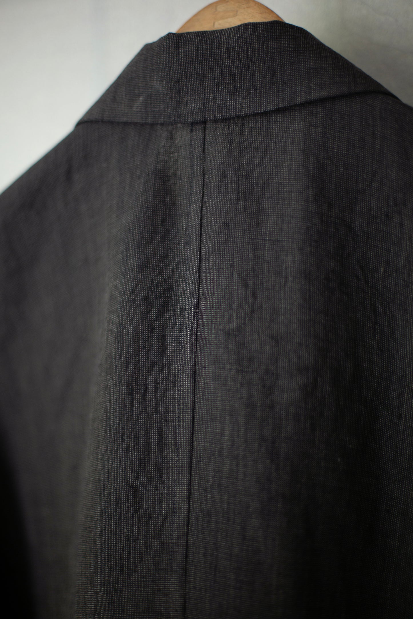 Dark grey linen jacket