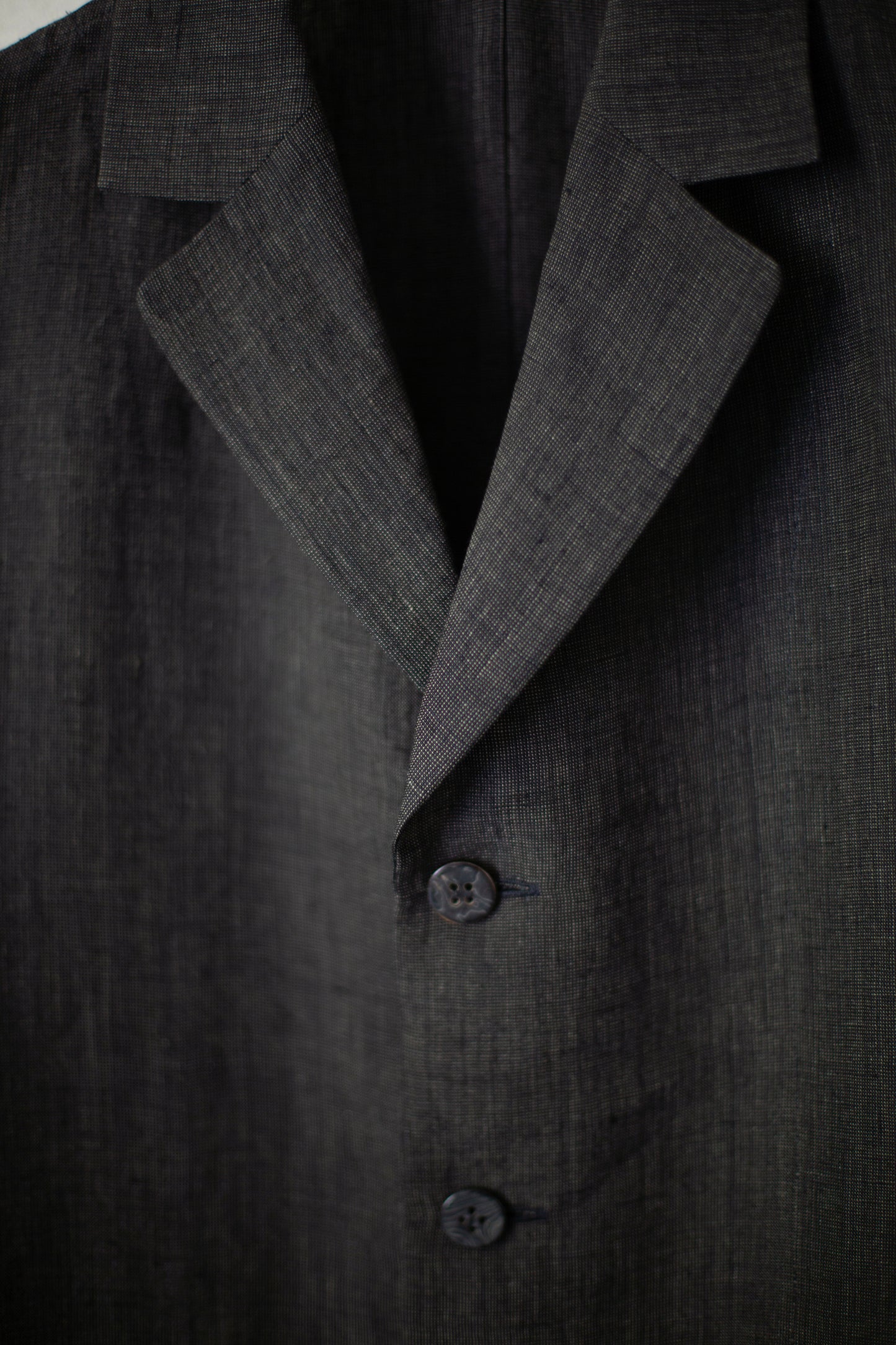 Dark grey linen jacket