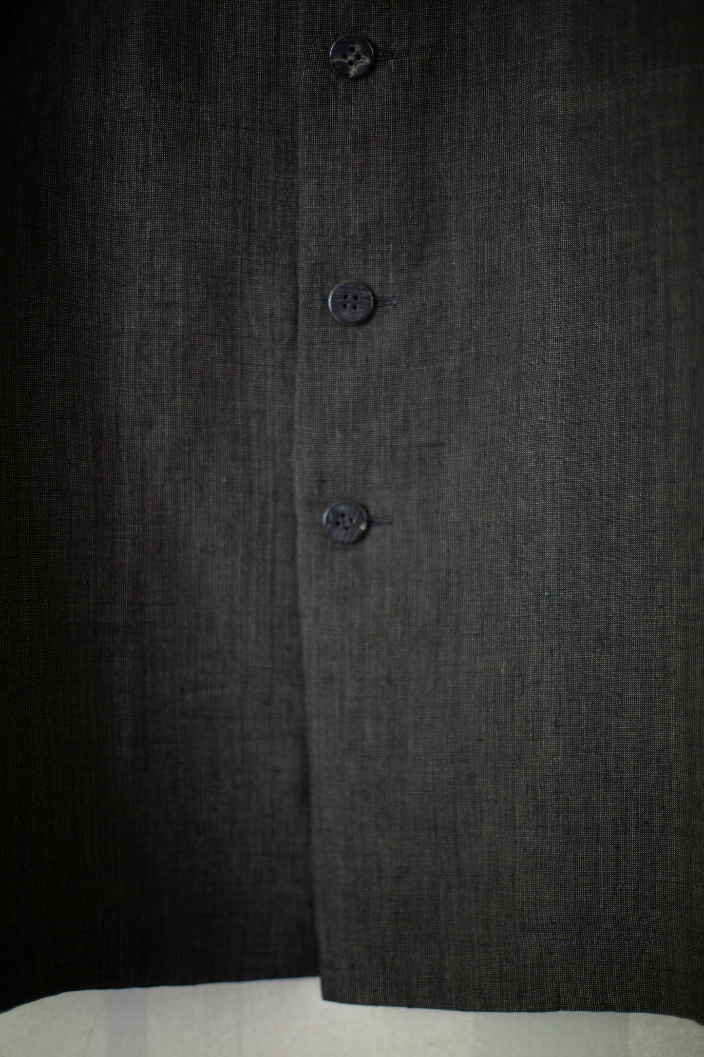 Dark grey linen jacket