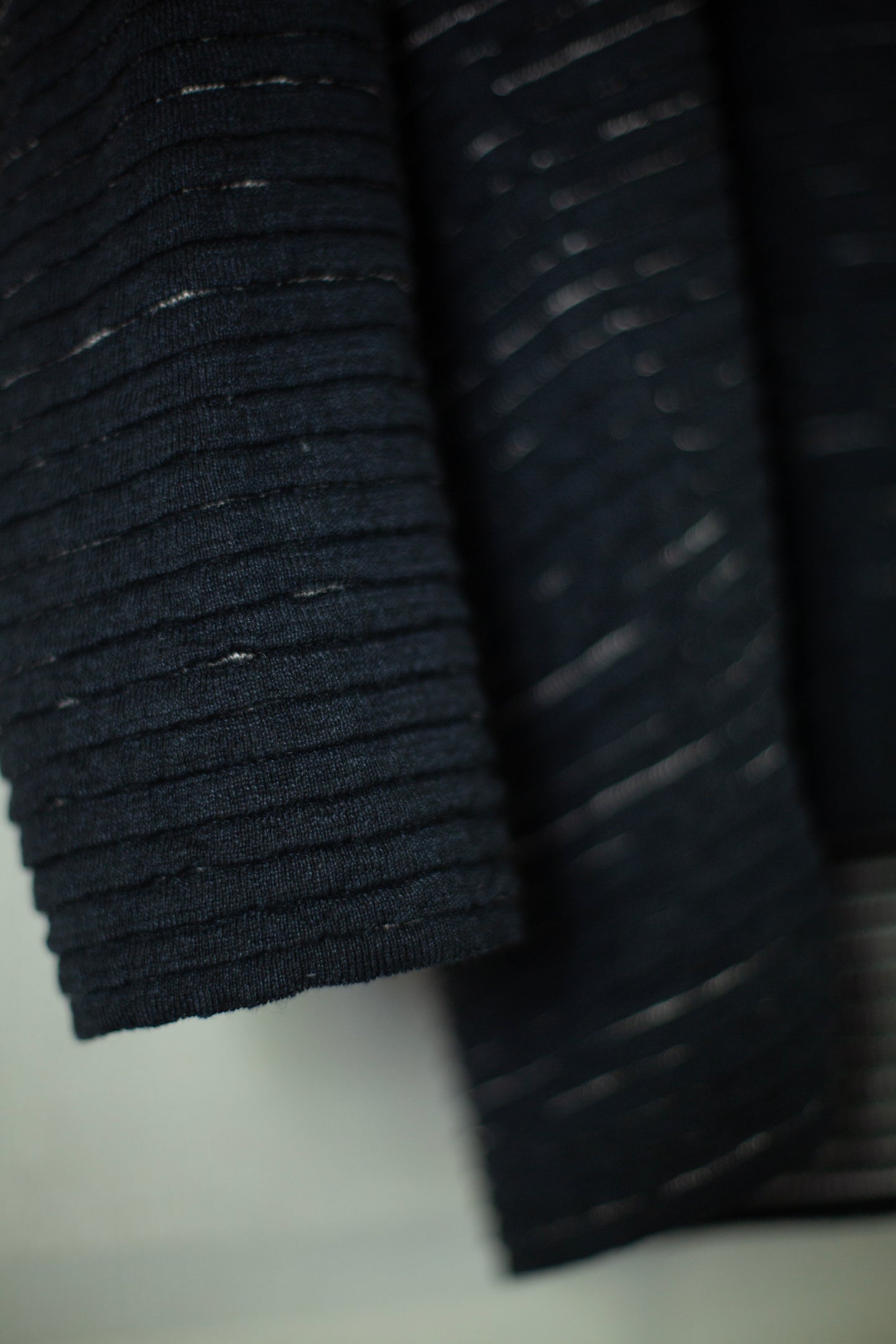 KNIT#70 - LINEN COTTON YARN BLACK
