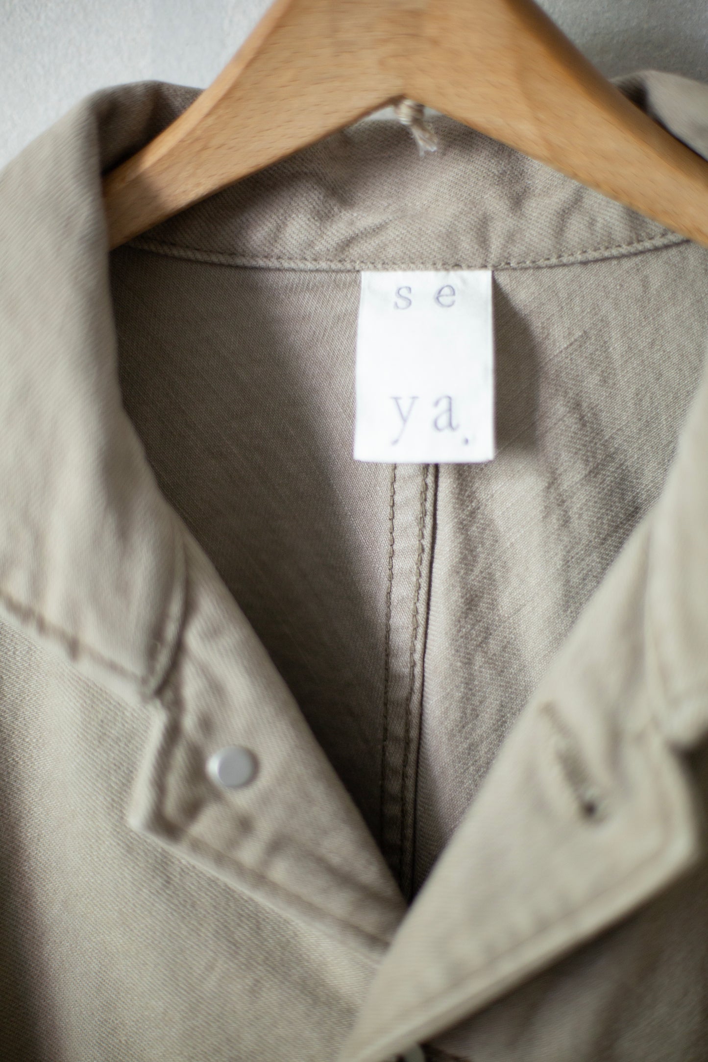LIMESTONE TOFU DENIM JACKET