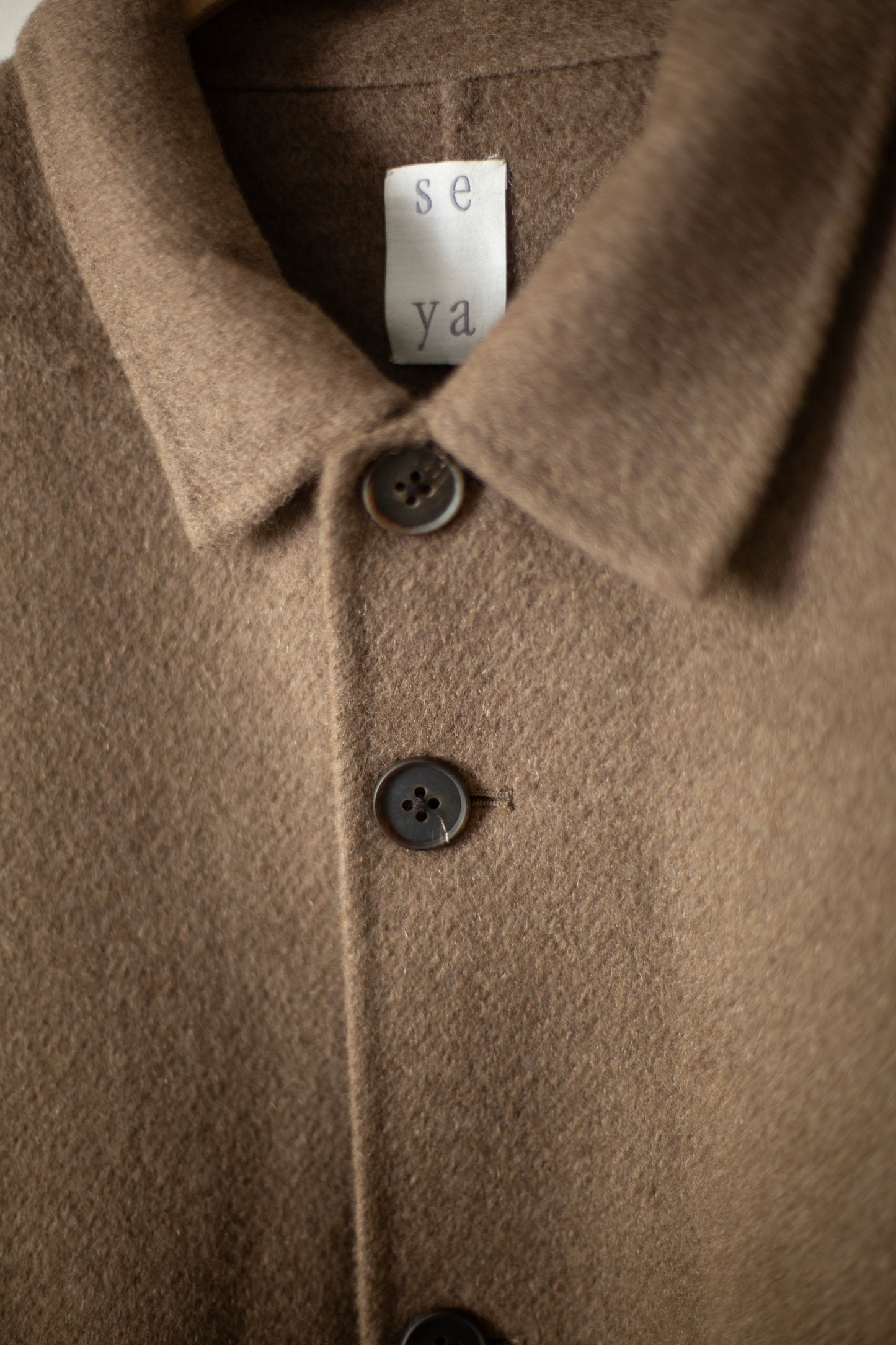 BROWN DOUBLE FACE YAK JACKET