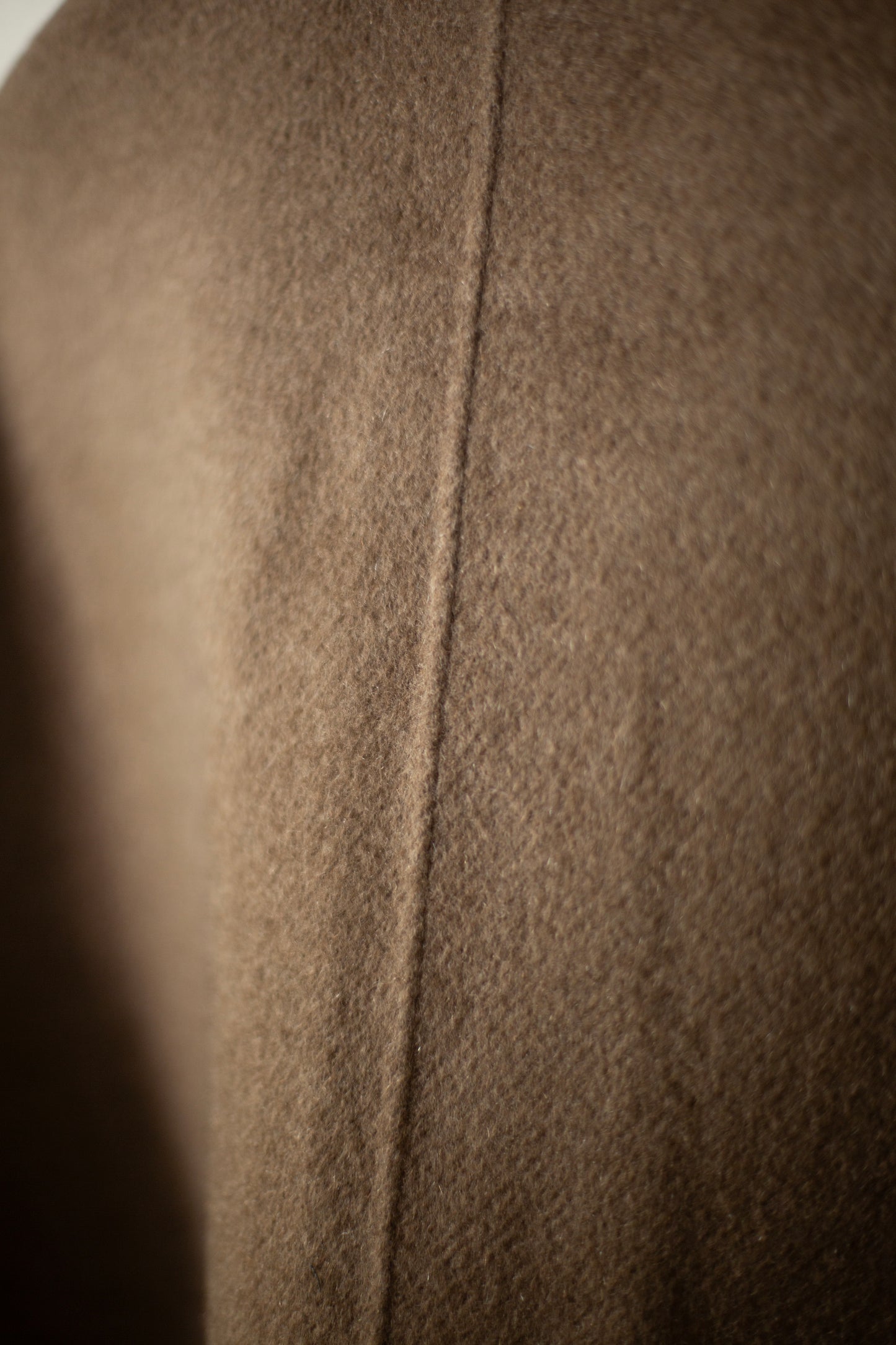 BROWN DOUBLE FACE YAK JACKET