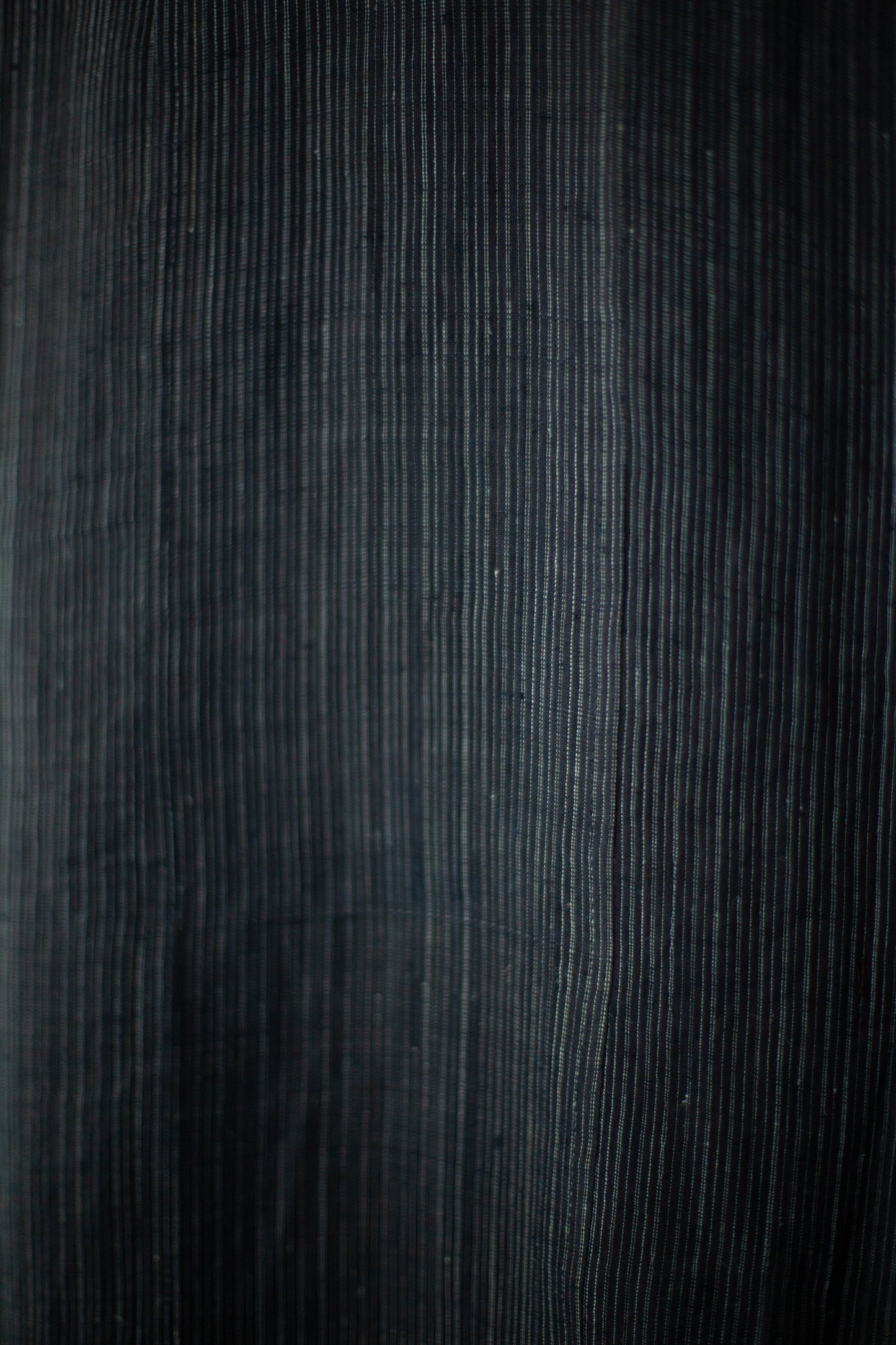 Shirt coat from antique handwoven kimono fabric