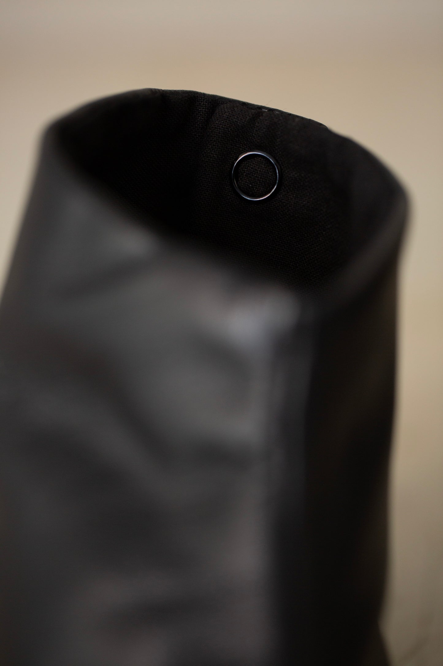 Black Leather Tabi Socks