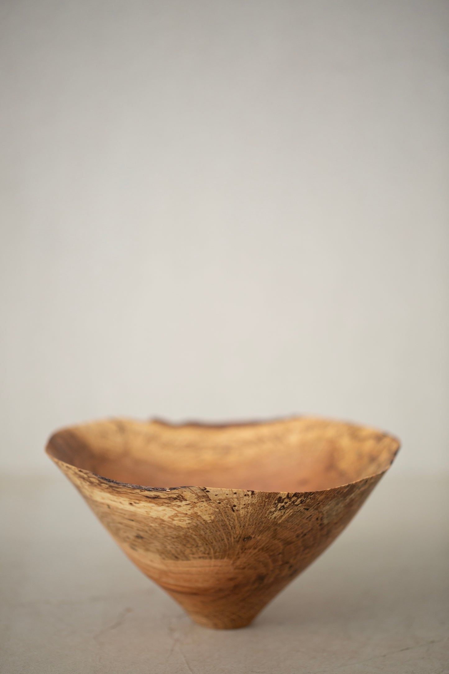Wooden bowl