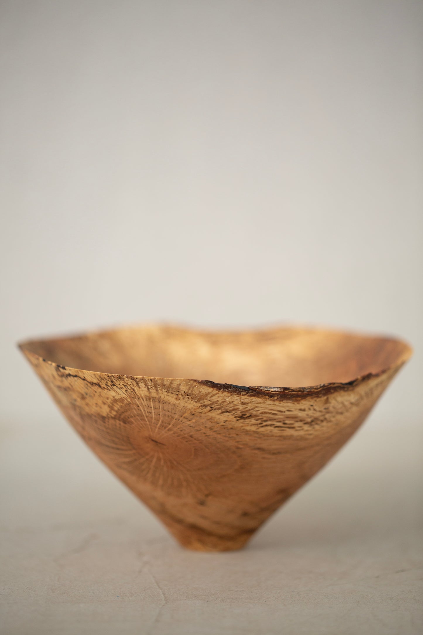 Wooden bowl