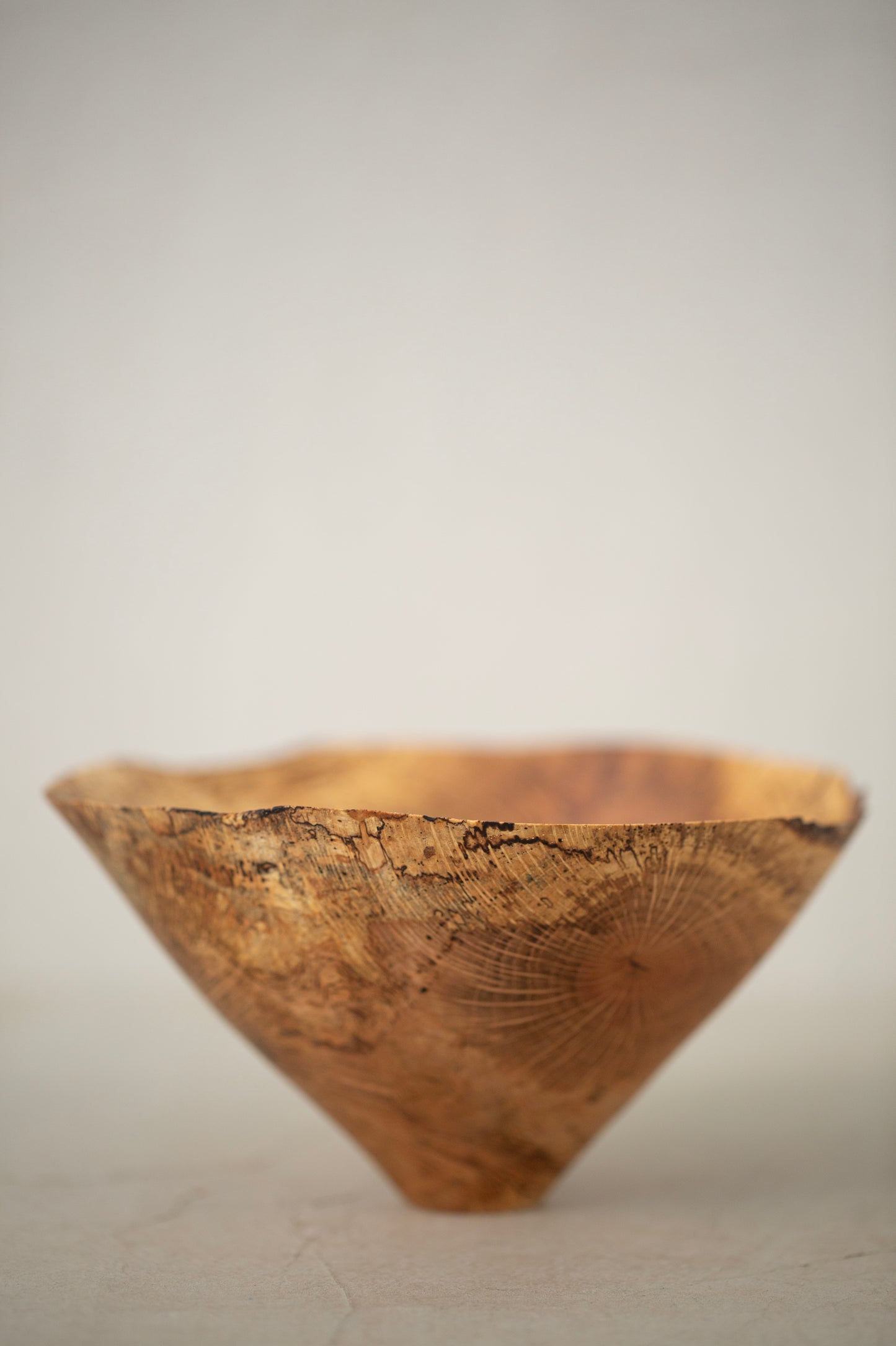 Wooden bowl