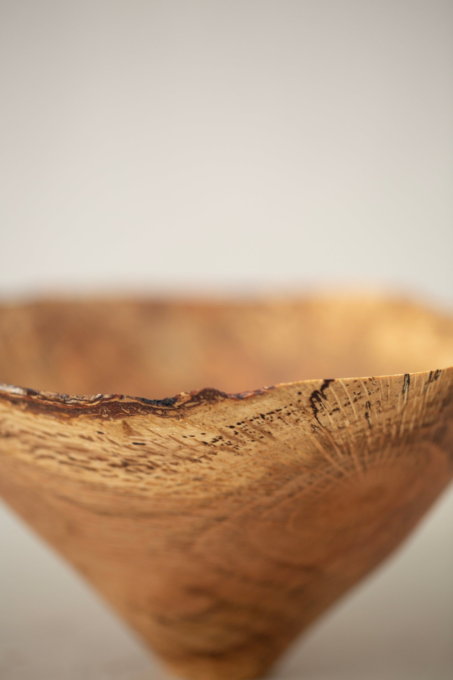 Wooden bowl