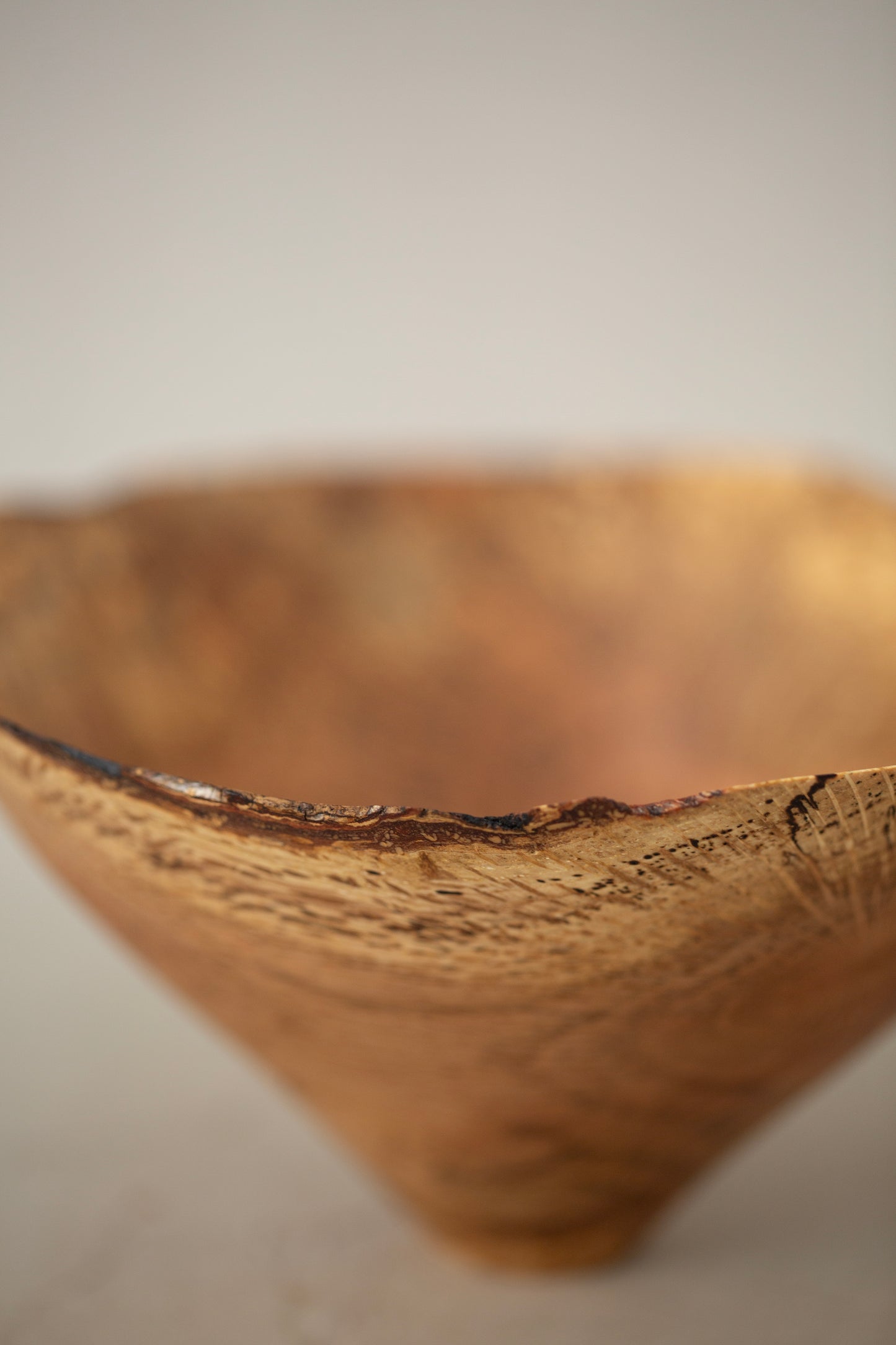 Wooden bowl