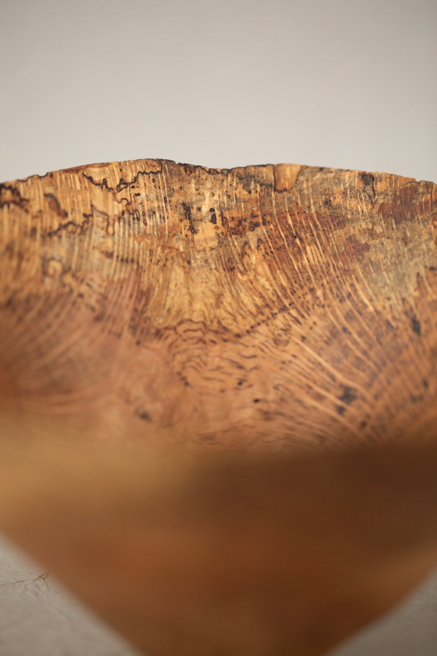 Wooden bowl