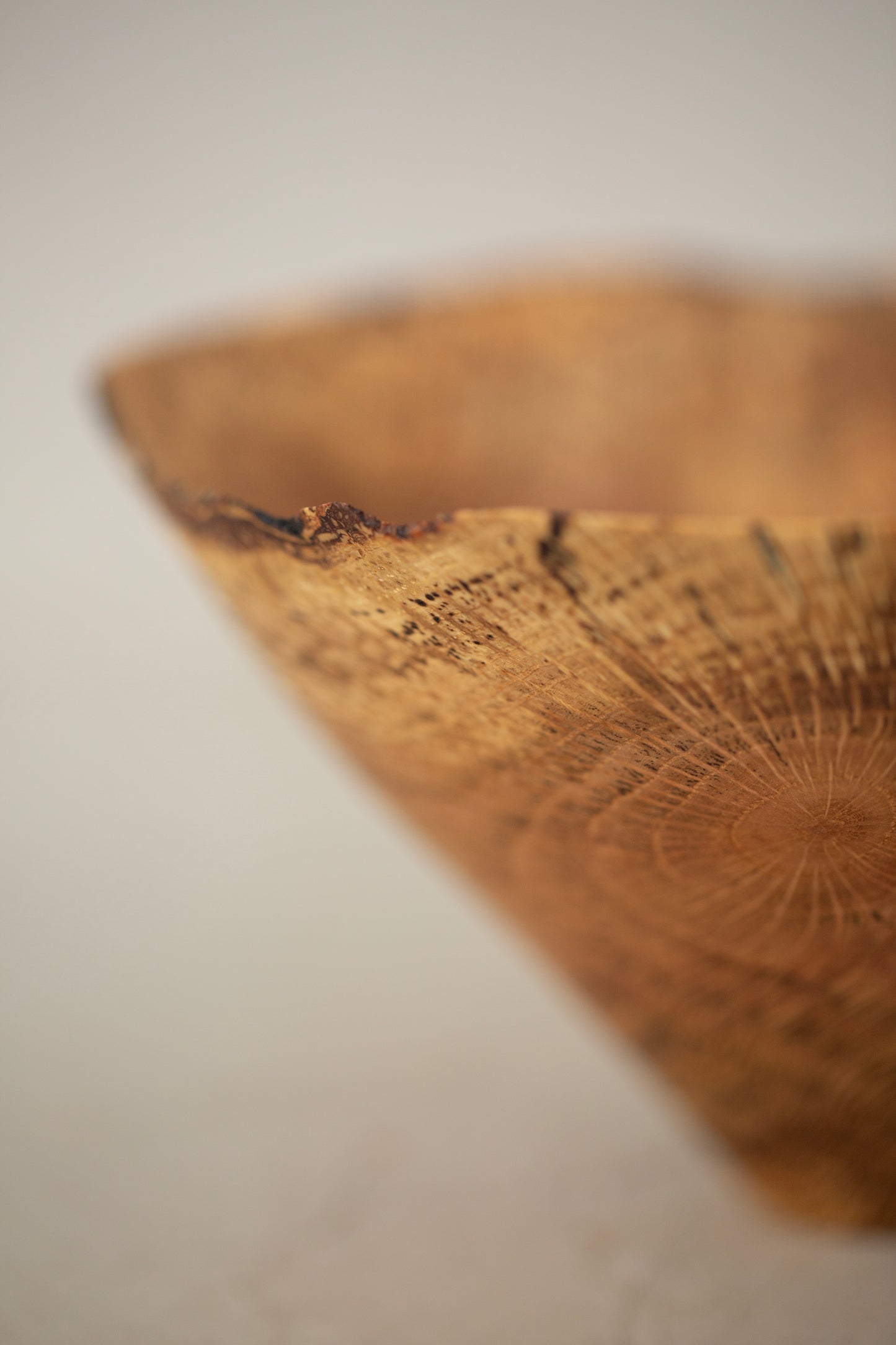 Wooden bowl