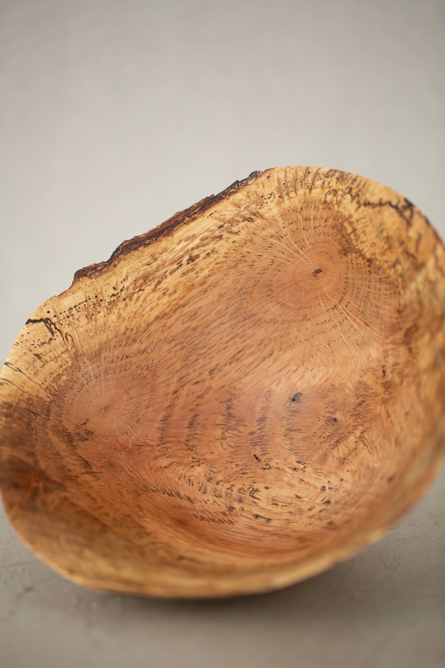 Wooden bowl