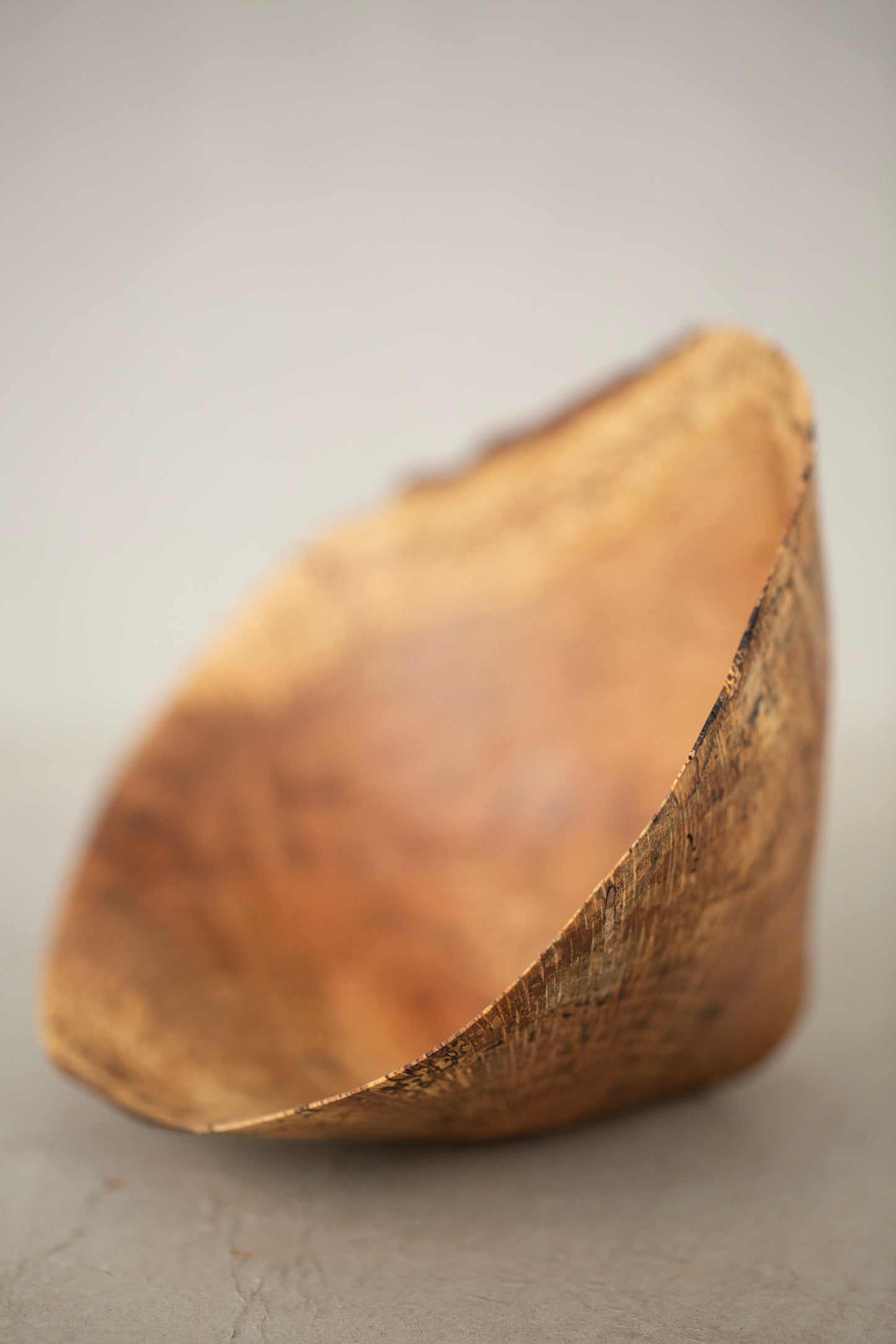 Wooden bowl