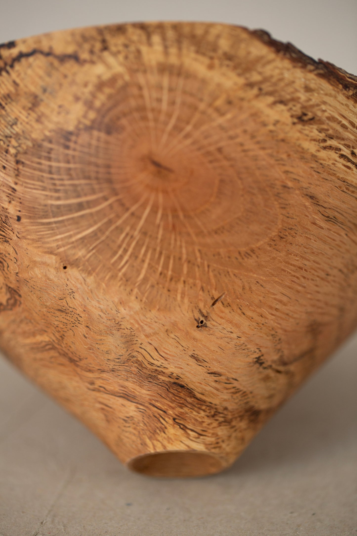 Wooden bowl