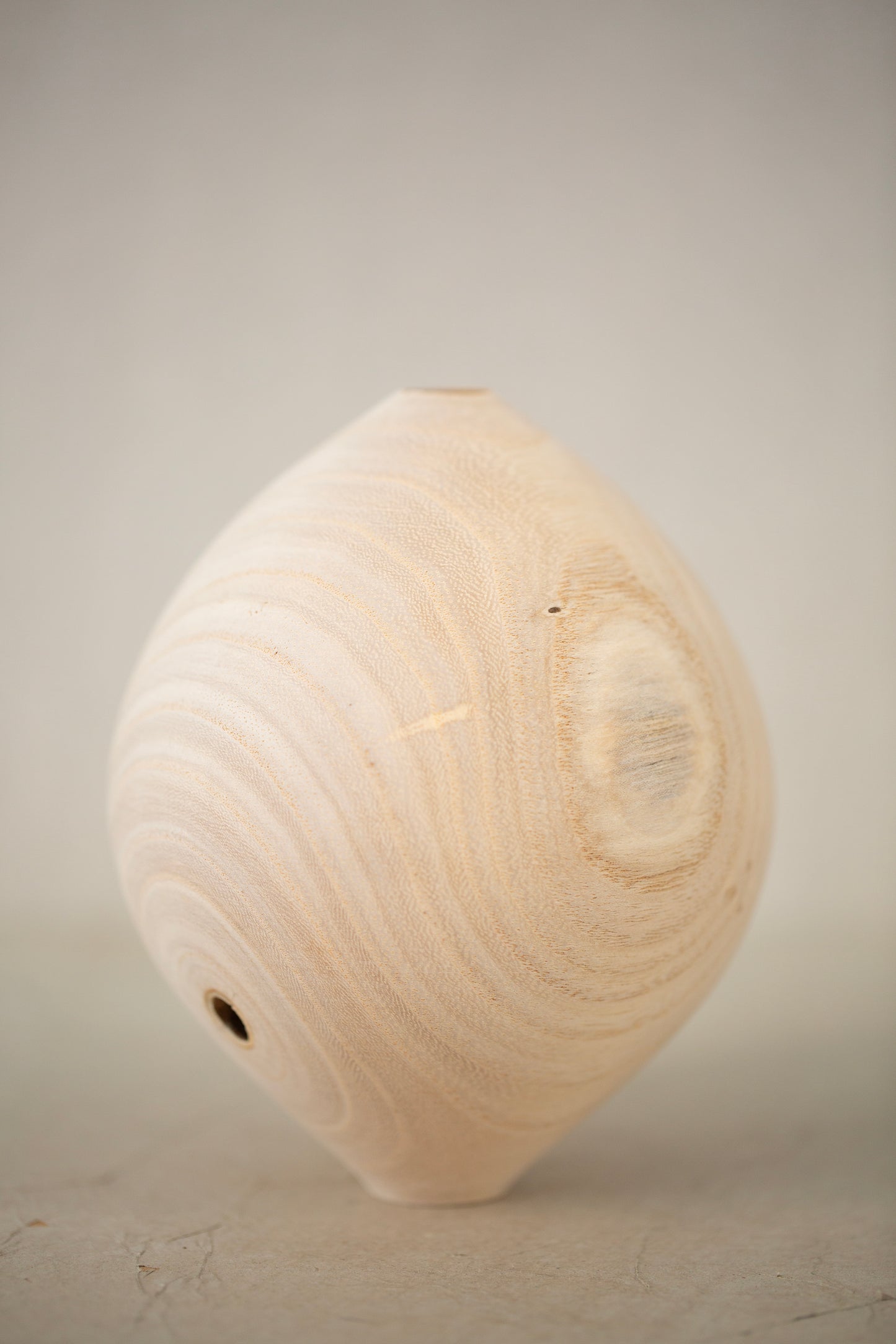 Wooden vase