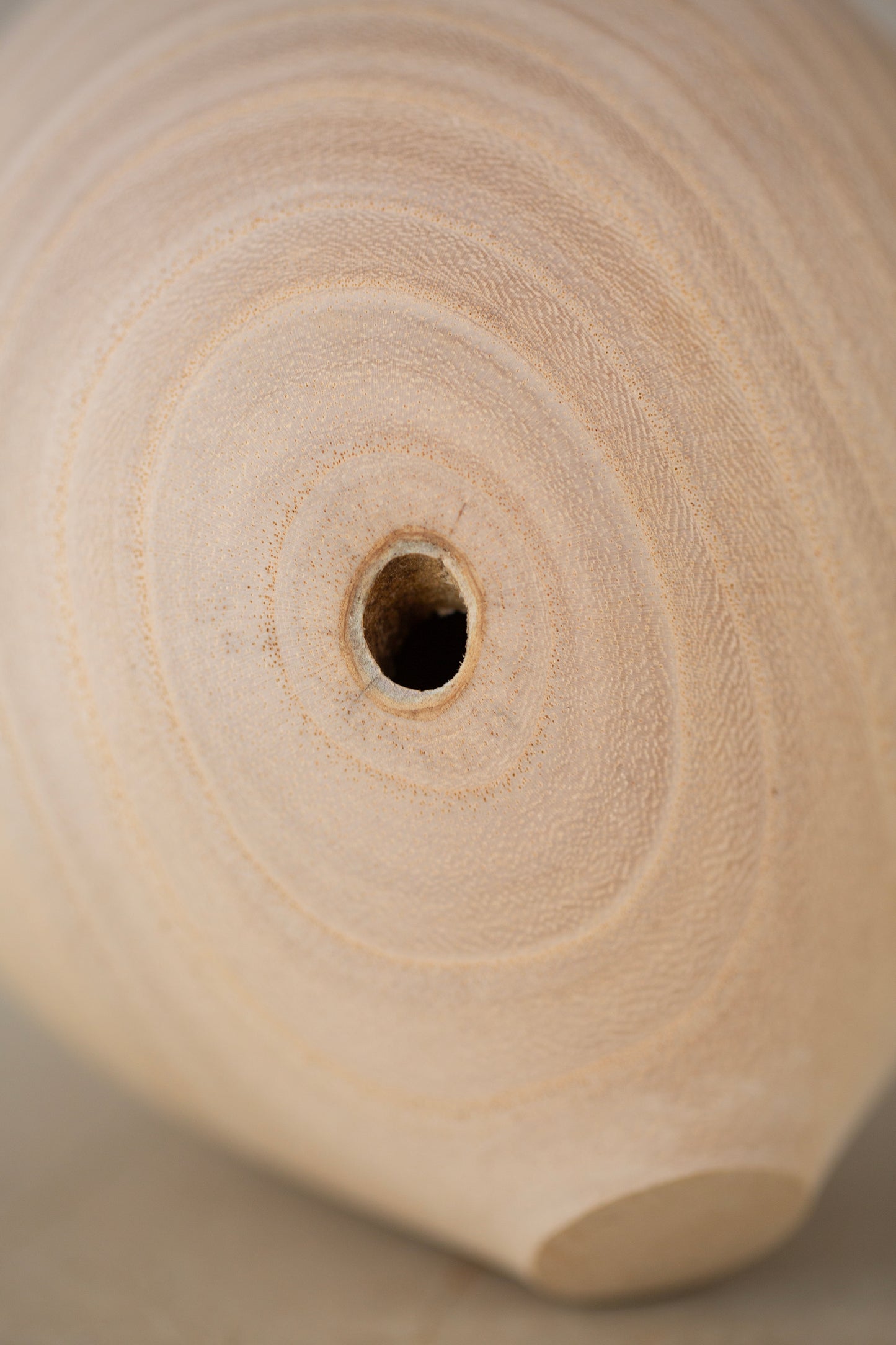 Wooden vase