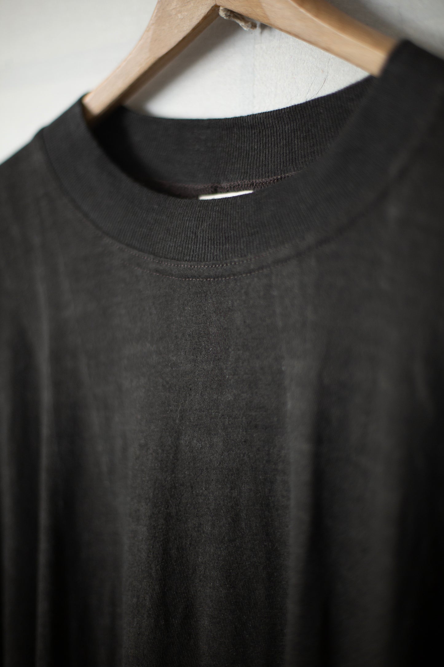 TEE#81 - COTTON LINEN JERSEY DARK SUMI