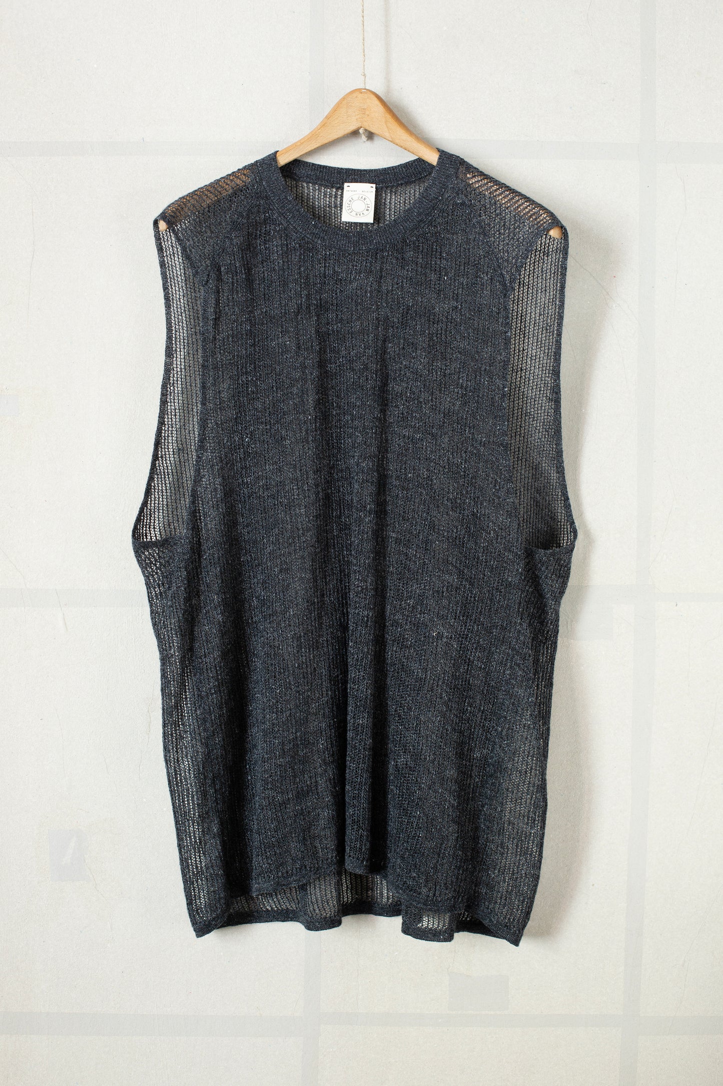 KNIT#62 LINEN COTTON YARN ANTHRACITE