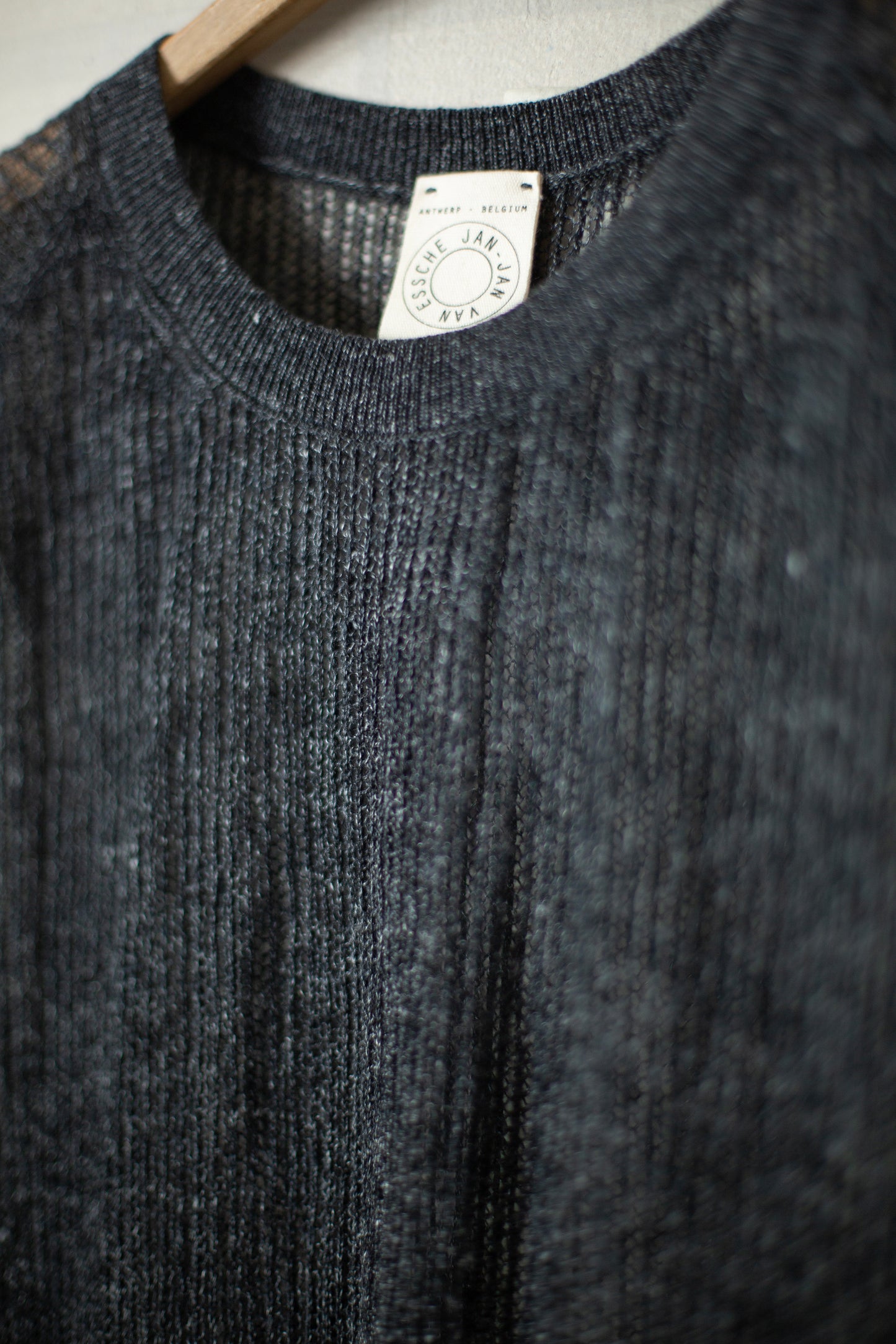 KNIT#62 LINEN COTTON YARN ANTHRACITE