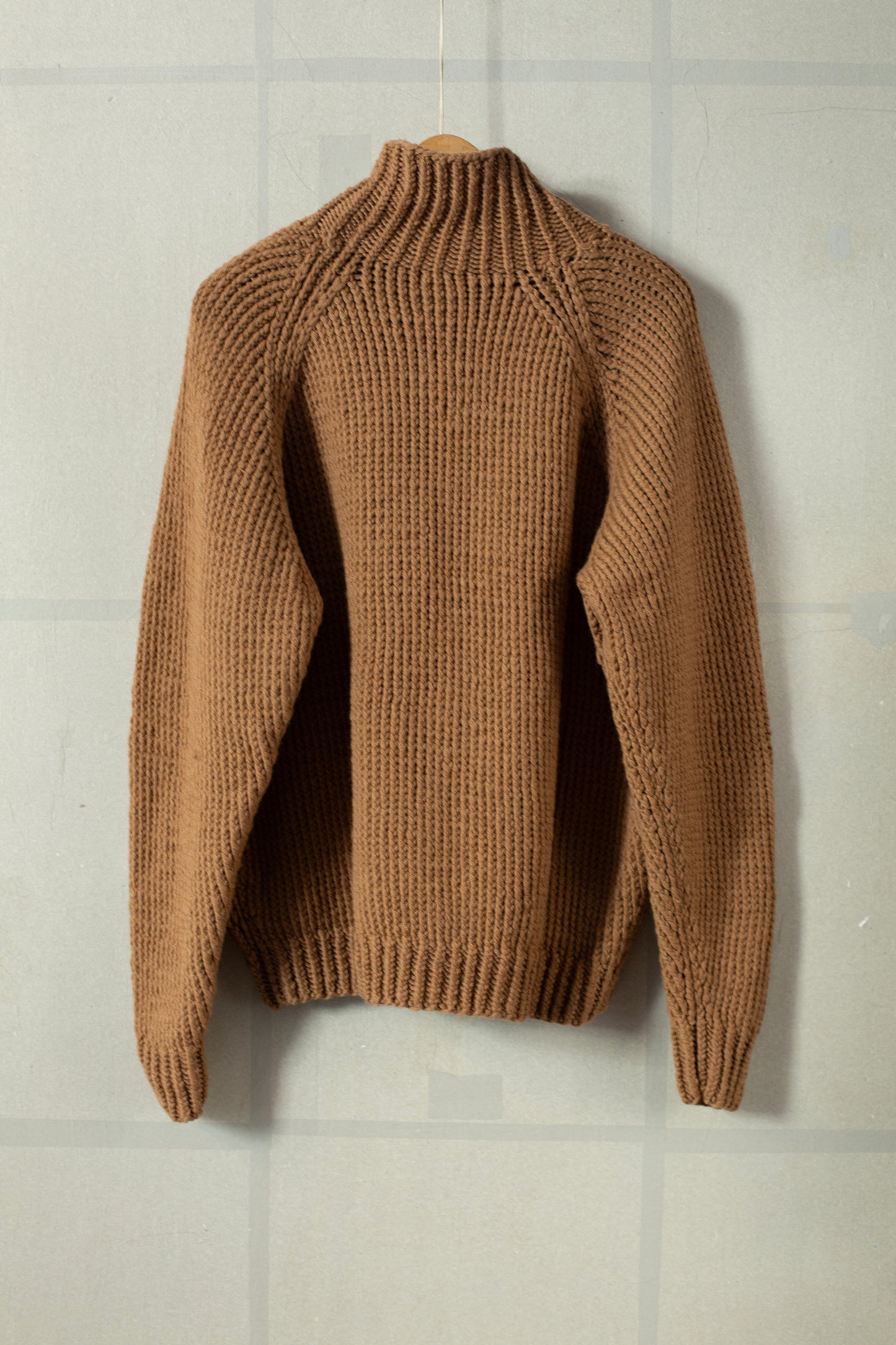 KNIT#68 - CAMEL WOOL NATURAL