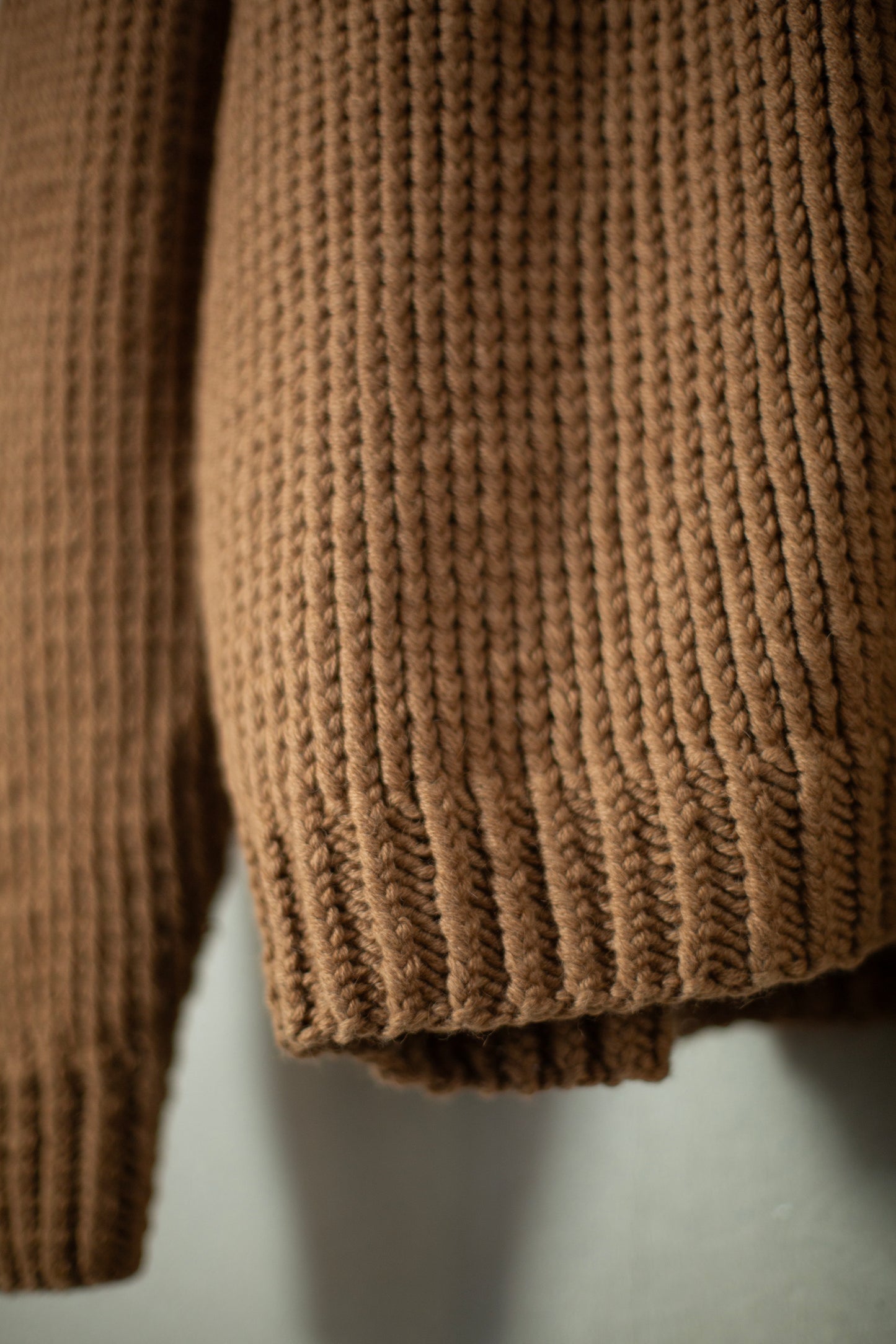 KNIT#68 - CAMEL WOOL NATURAL