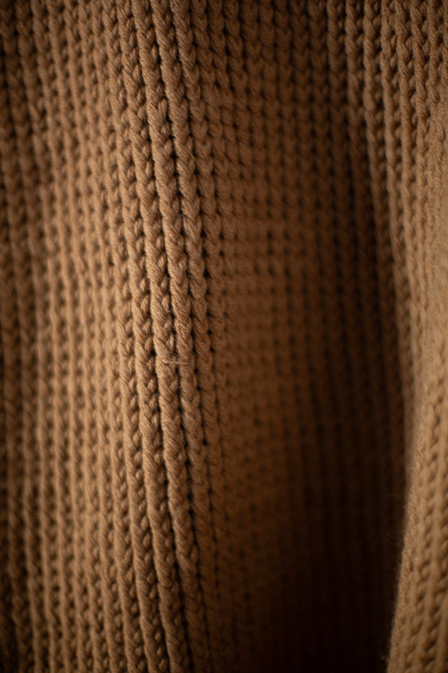 KNIT#68 - CAMEL WOOL NATURAL
