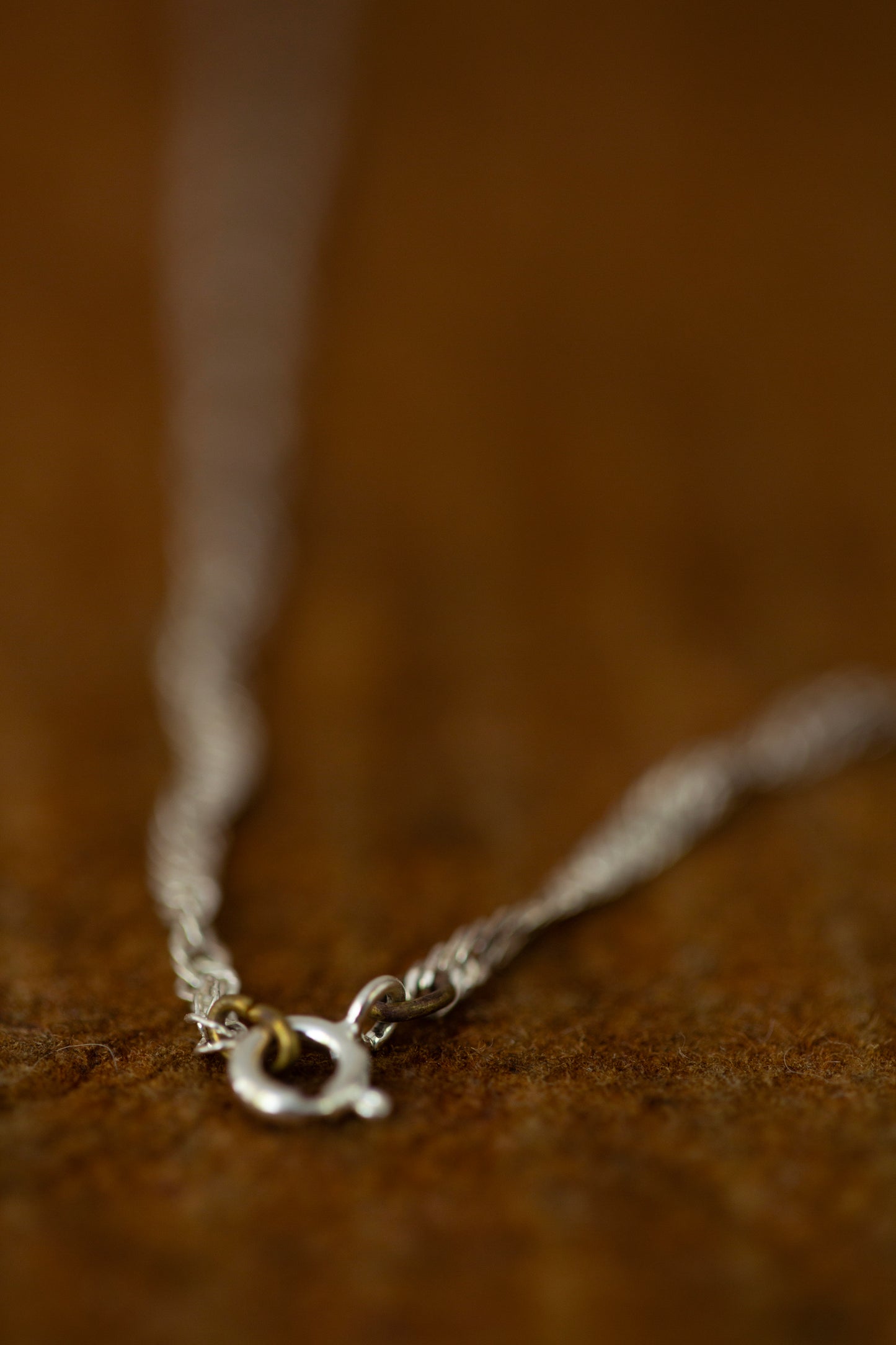Oxidized silver necklace with plaque and black pearls