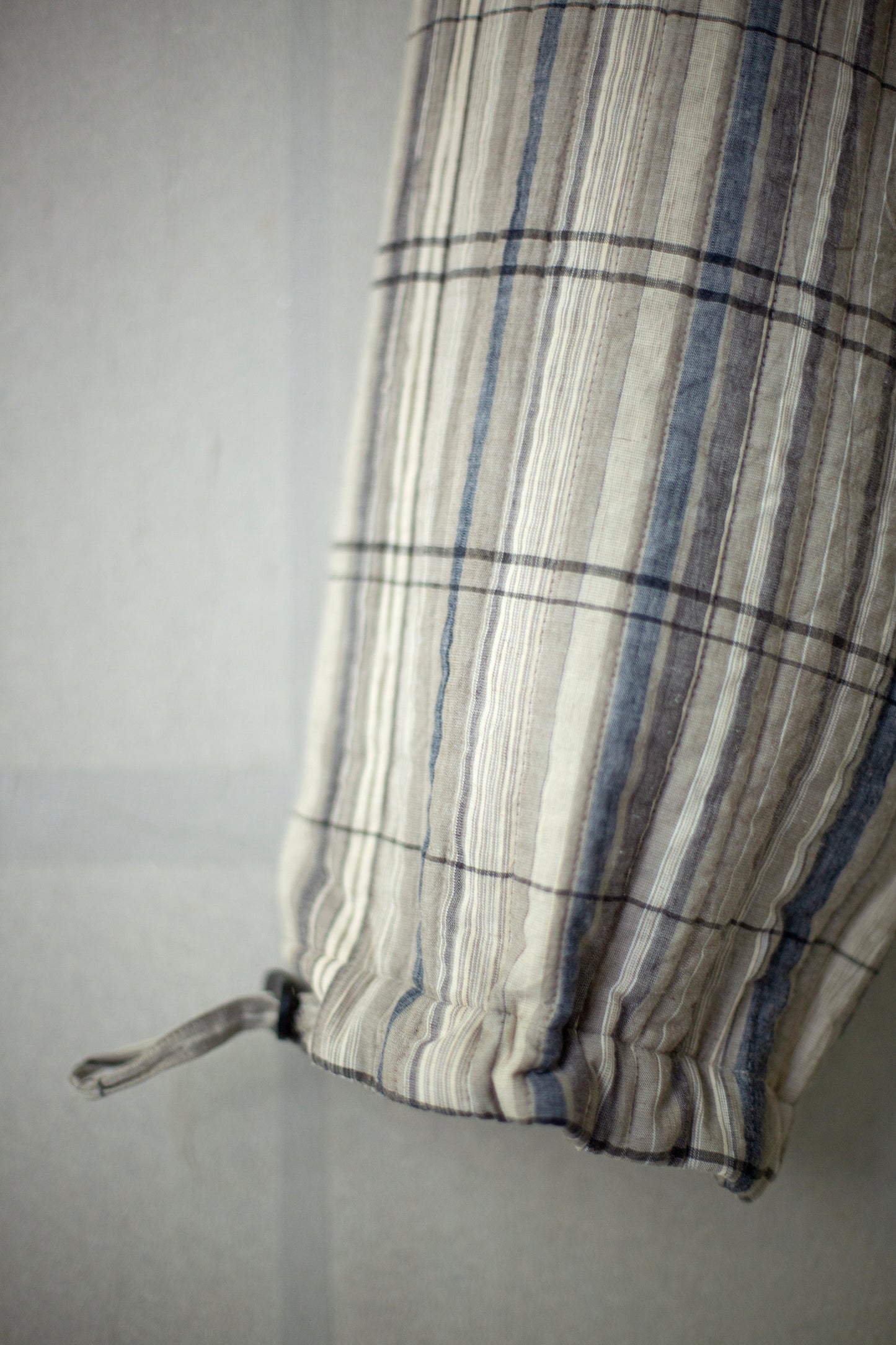 TROUSERS#89 - MADRAS PLAID PADDED PLASTER