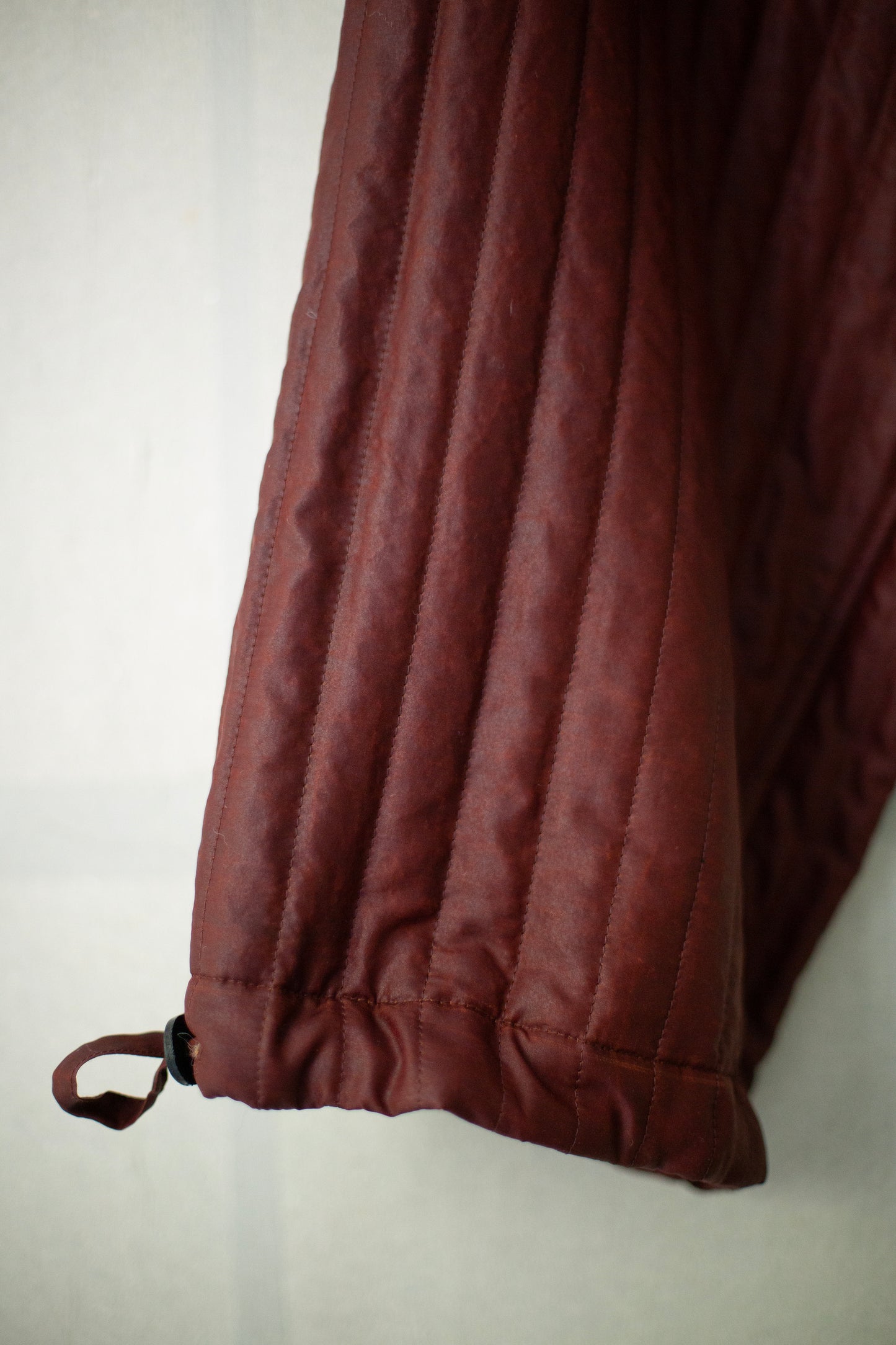 TROUSERS#89 - SHULIANG SILK PADDED OXBLOOD