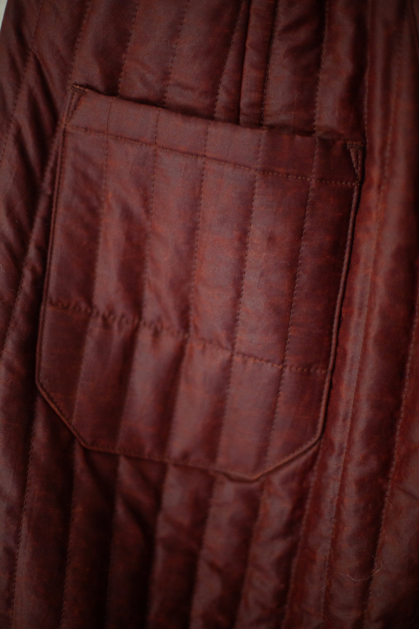 TROUSERS#89 - SHULIANG SILK PADDED OXBLOOD